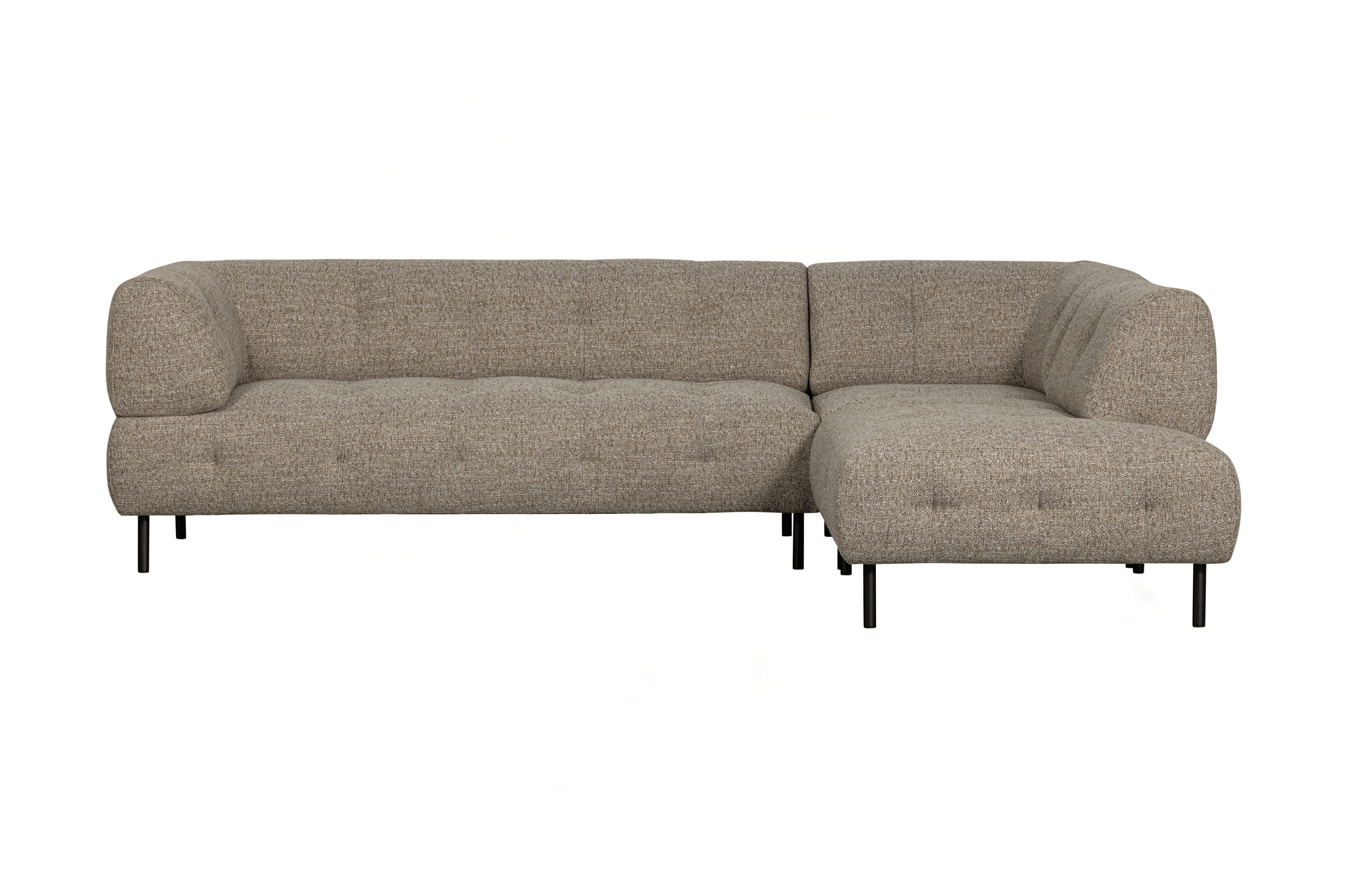 Narożnik prawostronny LLOYD brązowy melanż Woood Exclusive Eye on Design