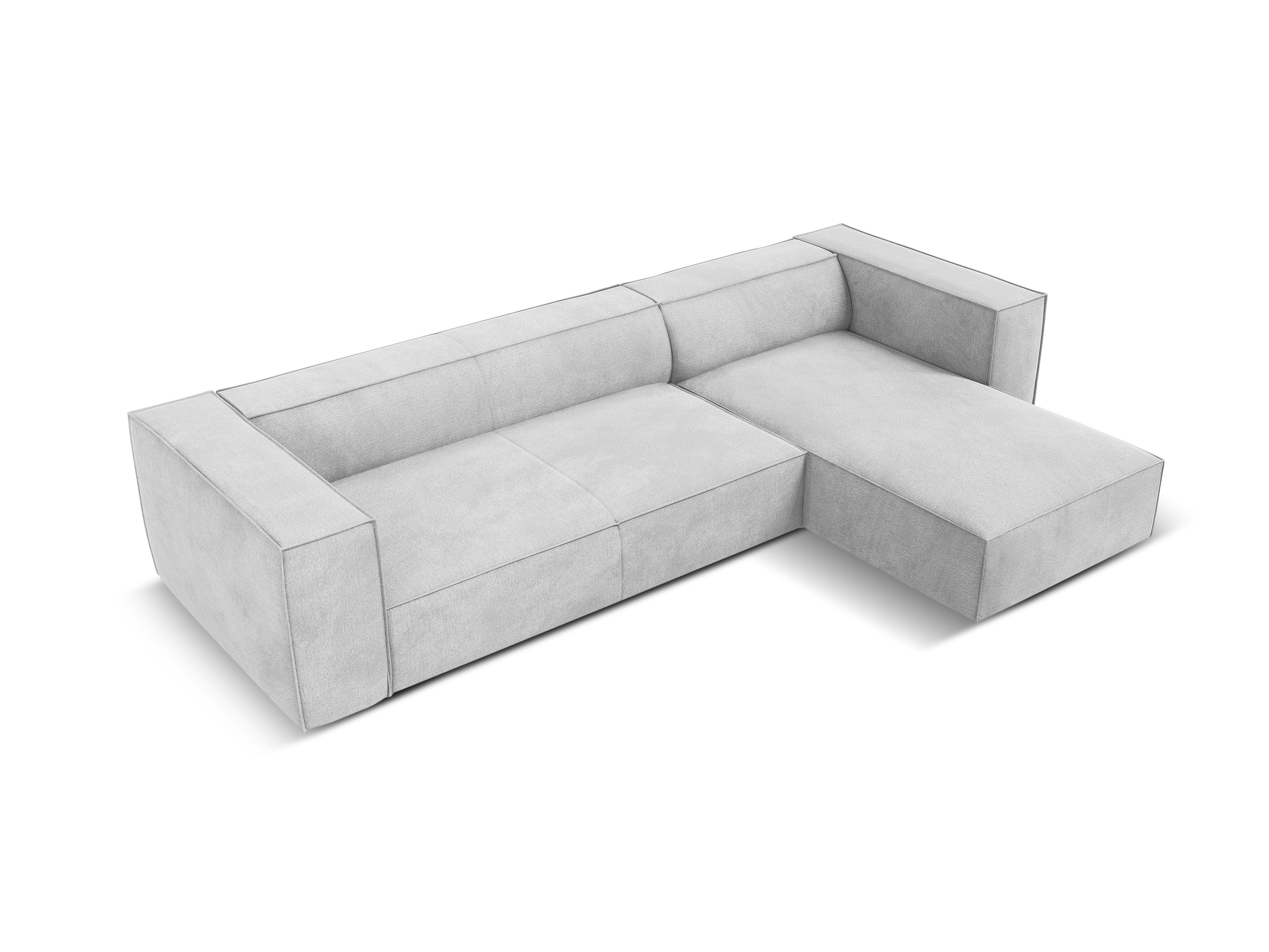 Narożnik prawostronny MADAME srebrny Windsor & Co Eye on Design