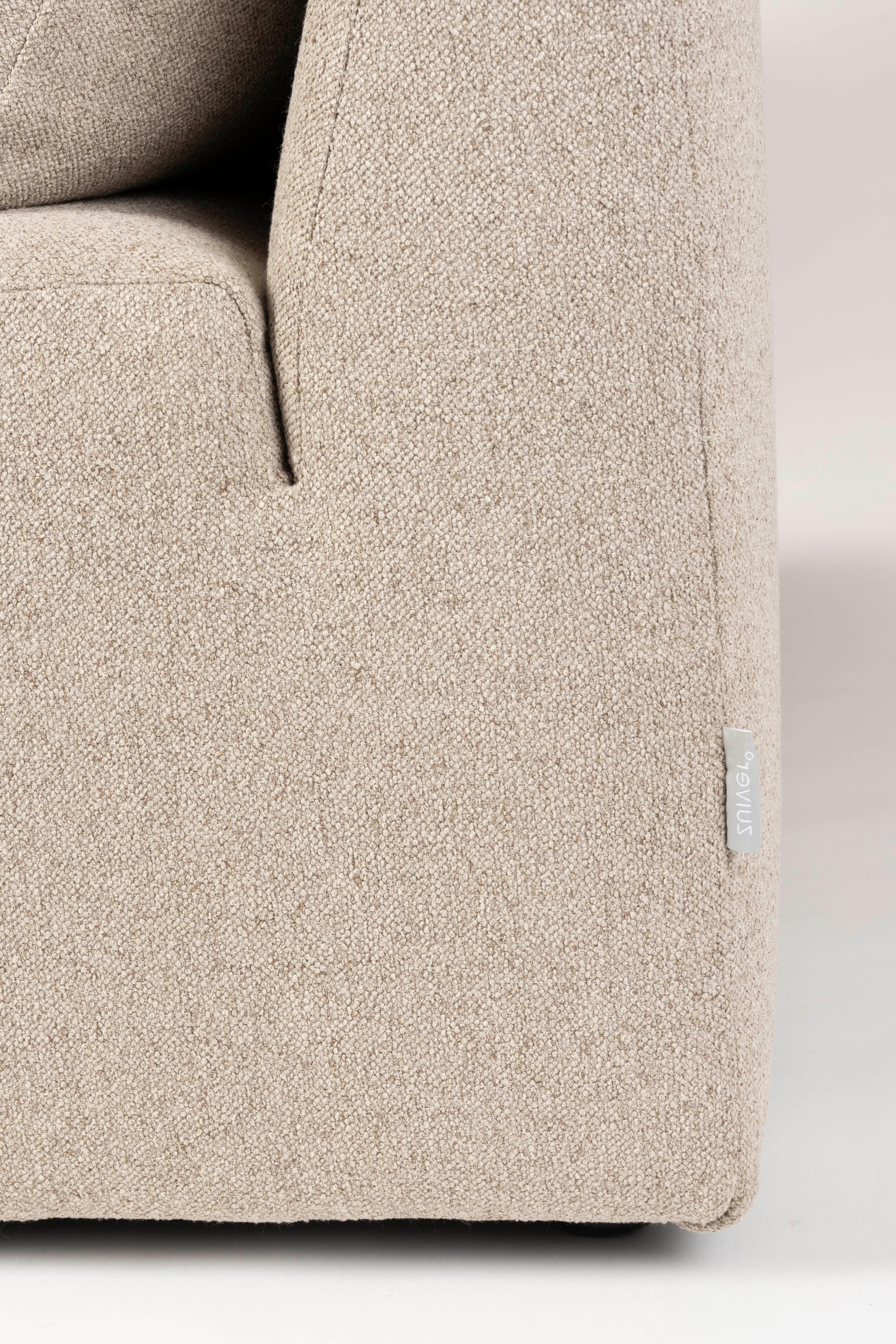 Sofa modułowa prawostronna PROSPER cappuccino Zuiver Eye on Design