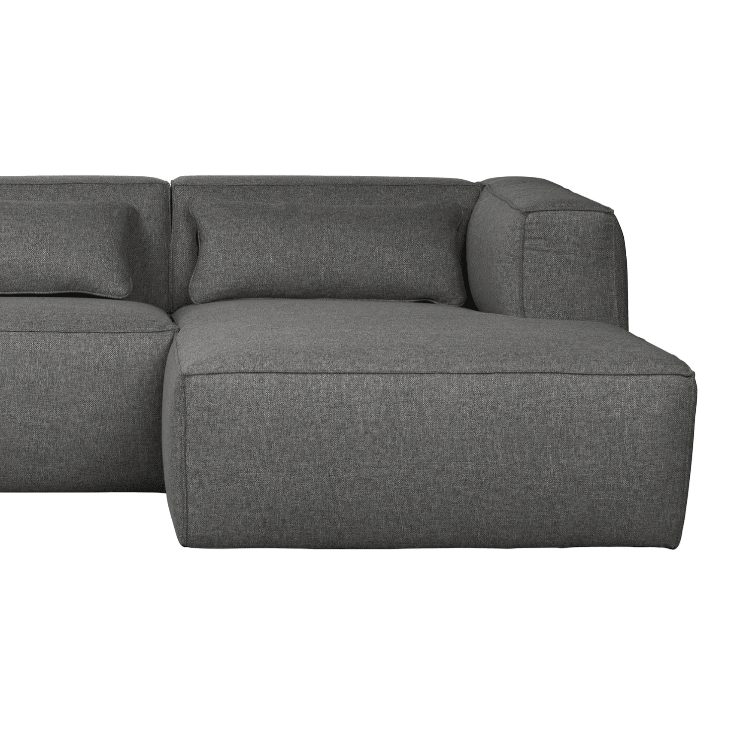 Narożnik prawostronny z poduszkami BEAN szary Woood Exclusive Eye on Design