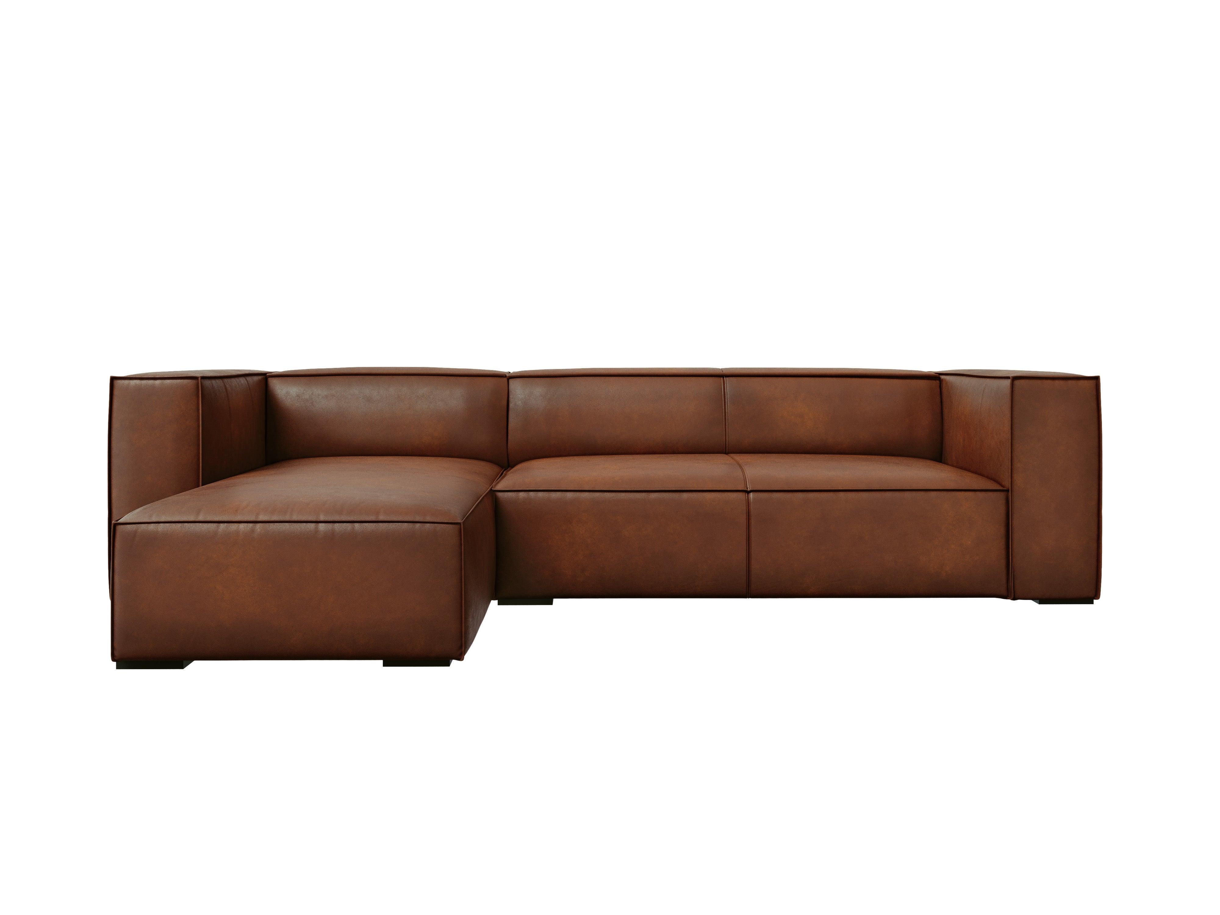 Narożnik skórzany lewostronny MADAME brązowy Windsor & Co Eye on Design