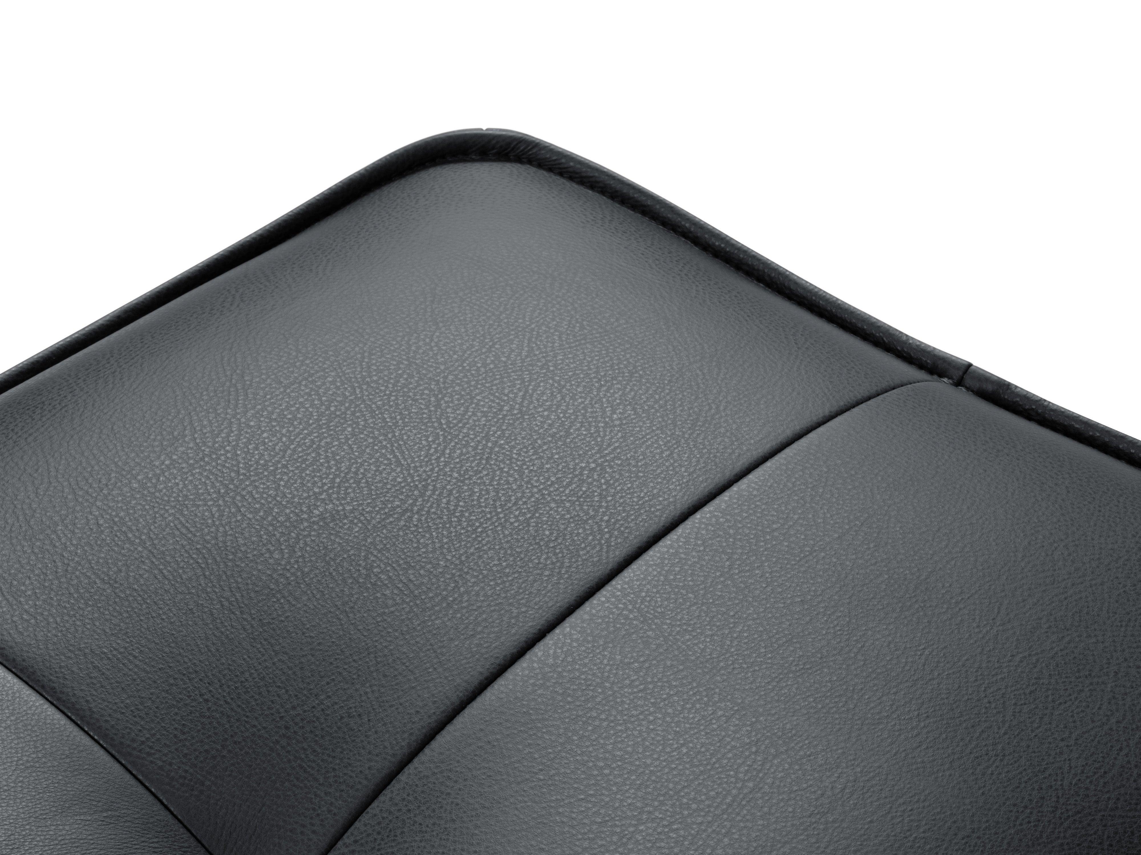 Narożnik skórzany lewostronny otwarty LILY grafitowy Maison Heritage Eye on Design