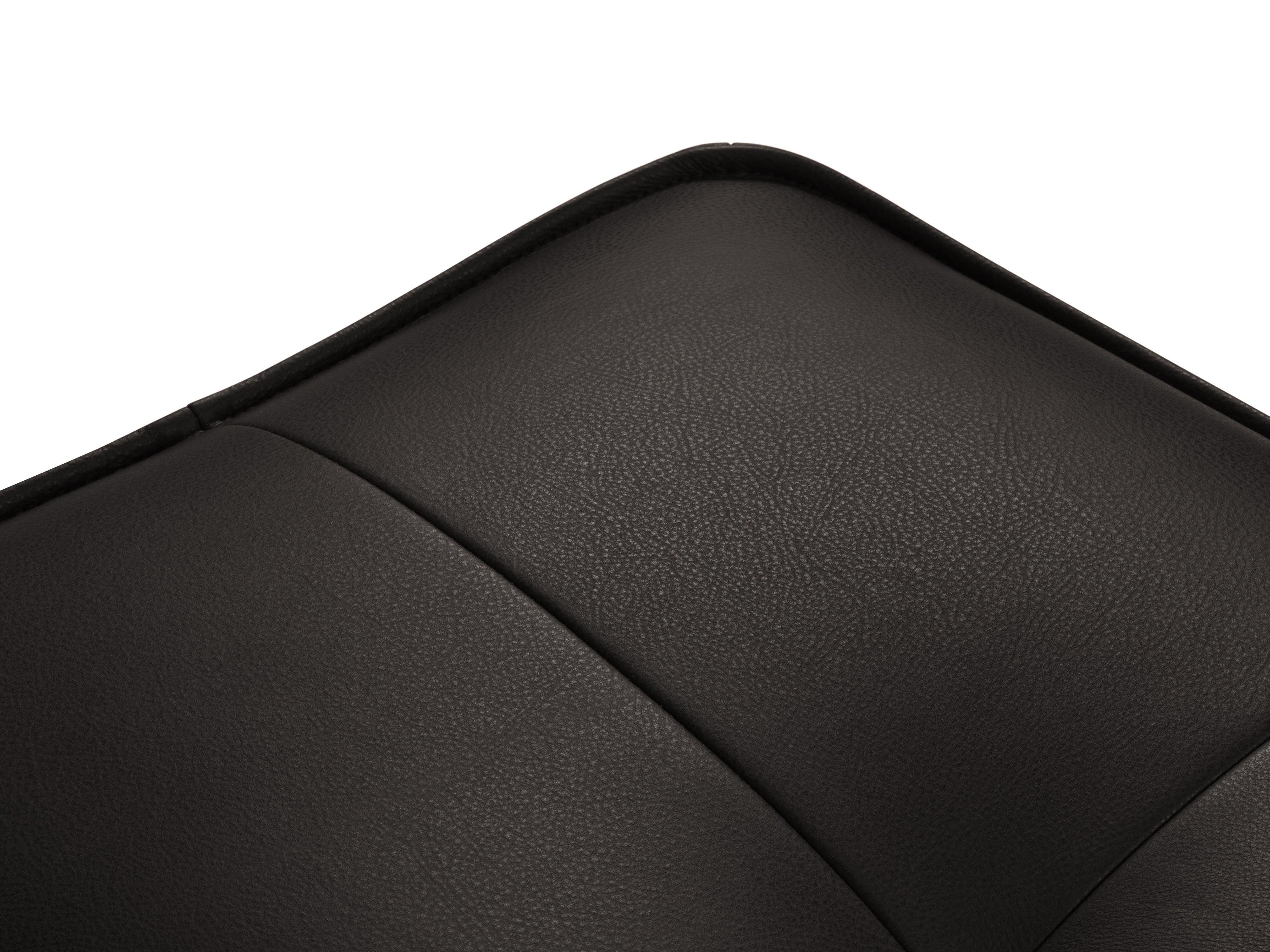 Narożnik skórzany prawostronny LILY czarny Maison Heritage Eye on Design