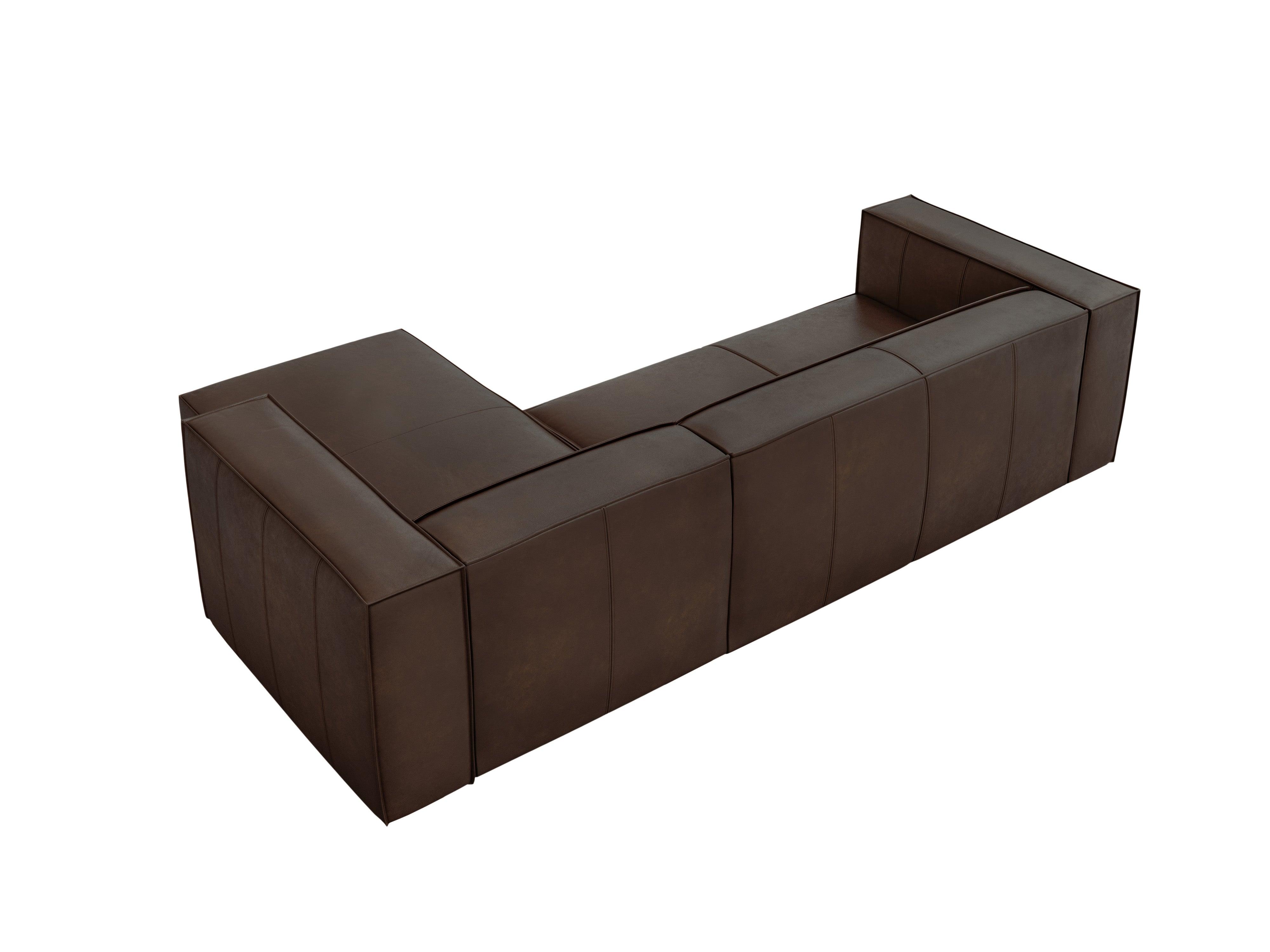 Narożnik skórzany prawostronny MADAME czekoladowy brąz Windsor & Co Eye on Design