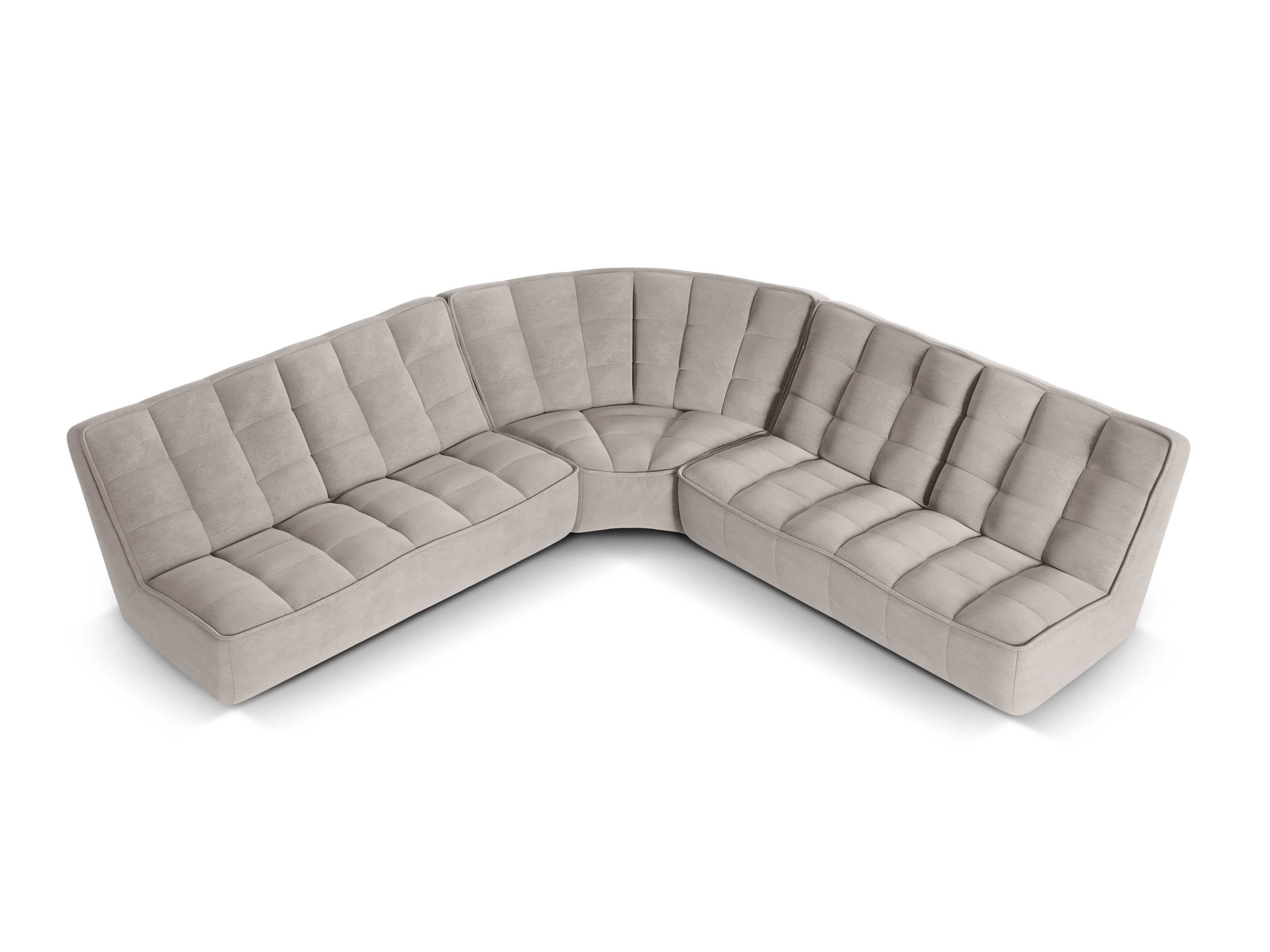 Narożnik symetryczny MONI jasnoszary Maison Heritage Eye on Design