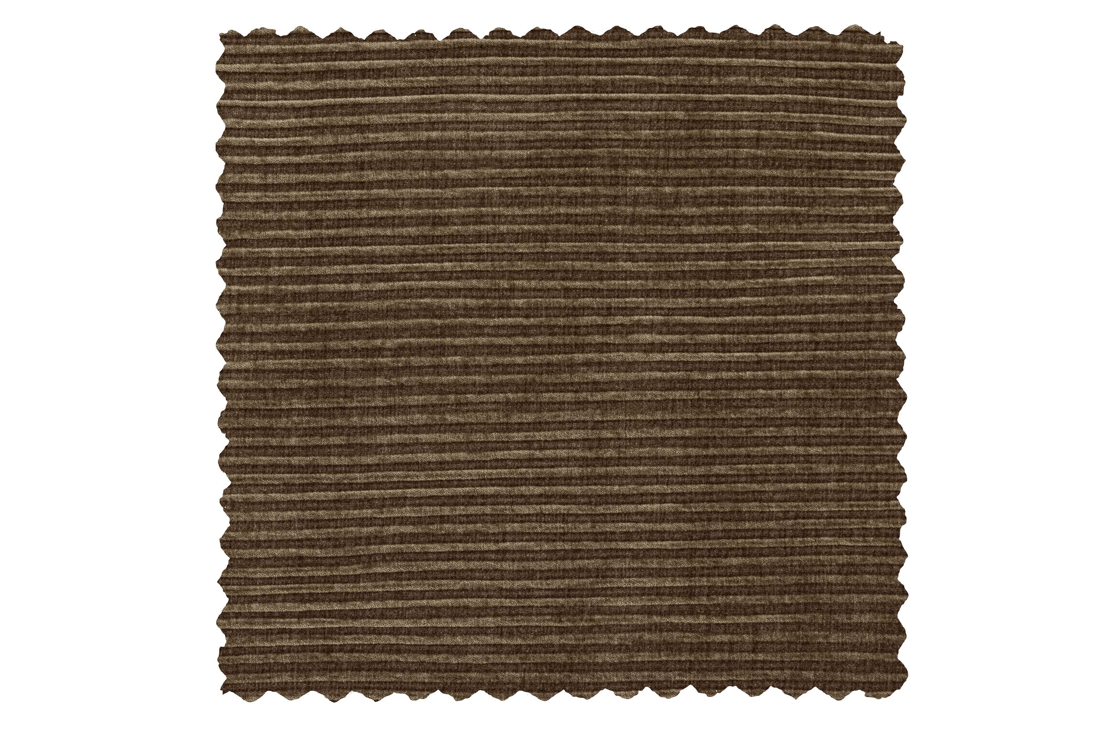 Narożnik sztruksowy lewostronny STATEMENT brązowy Be Pure Eye on Design