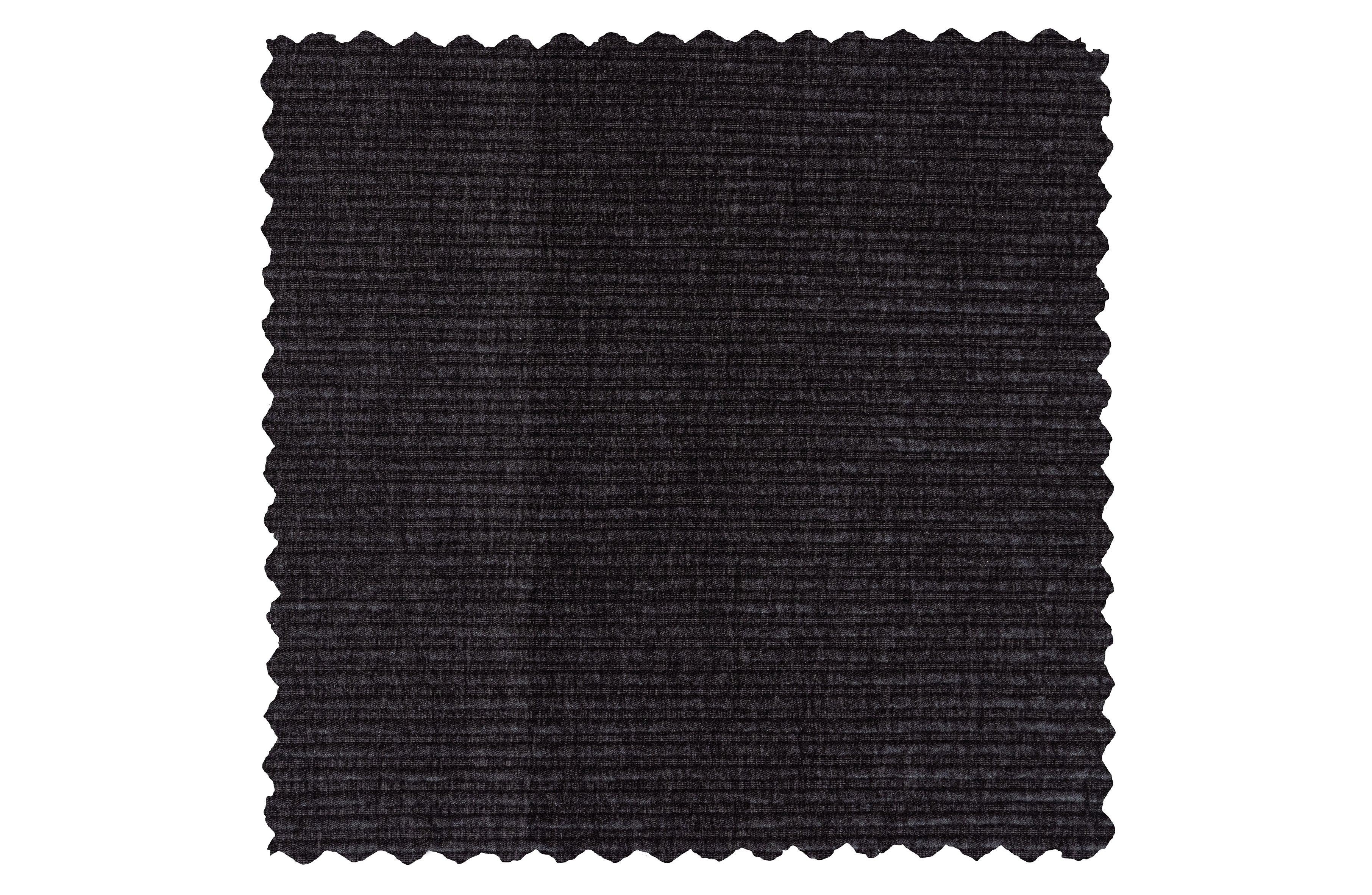 Narożnik sztruksowy prawostronny STATEMENT grafitowy Be Pure Eye on Design