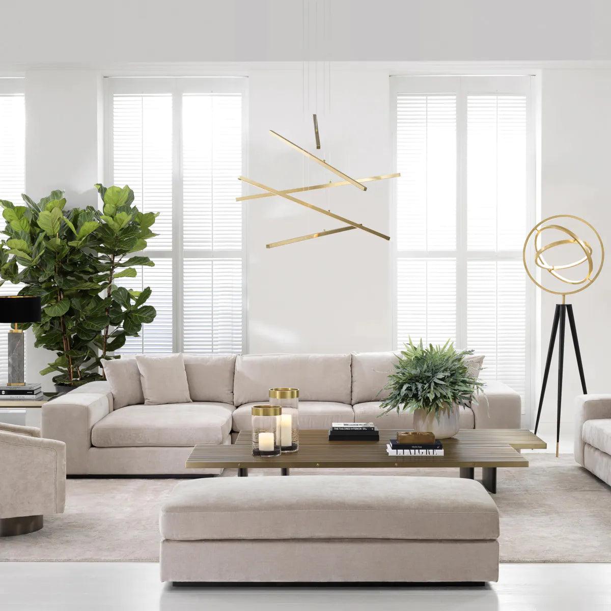 Narożnik VISTA GRANDE piaskowy Eichholtz Eye on Design