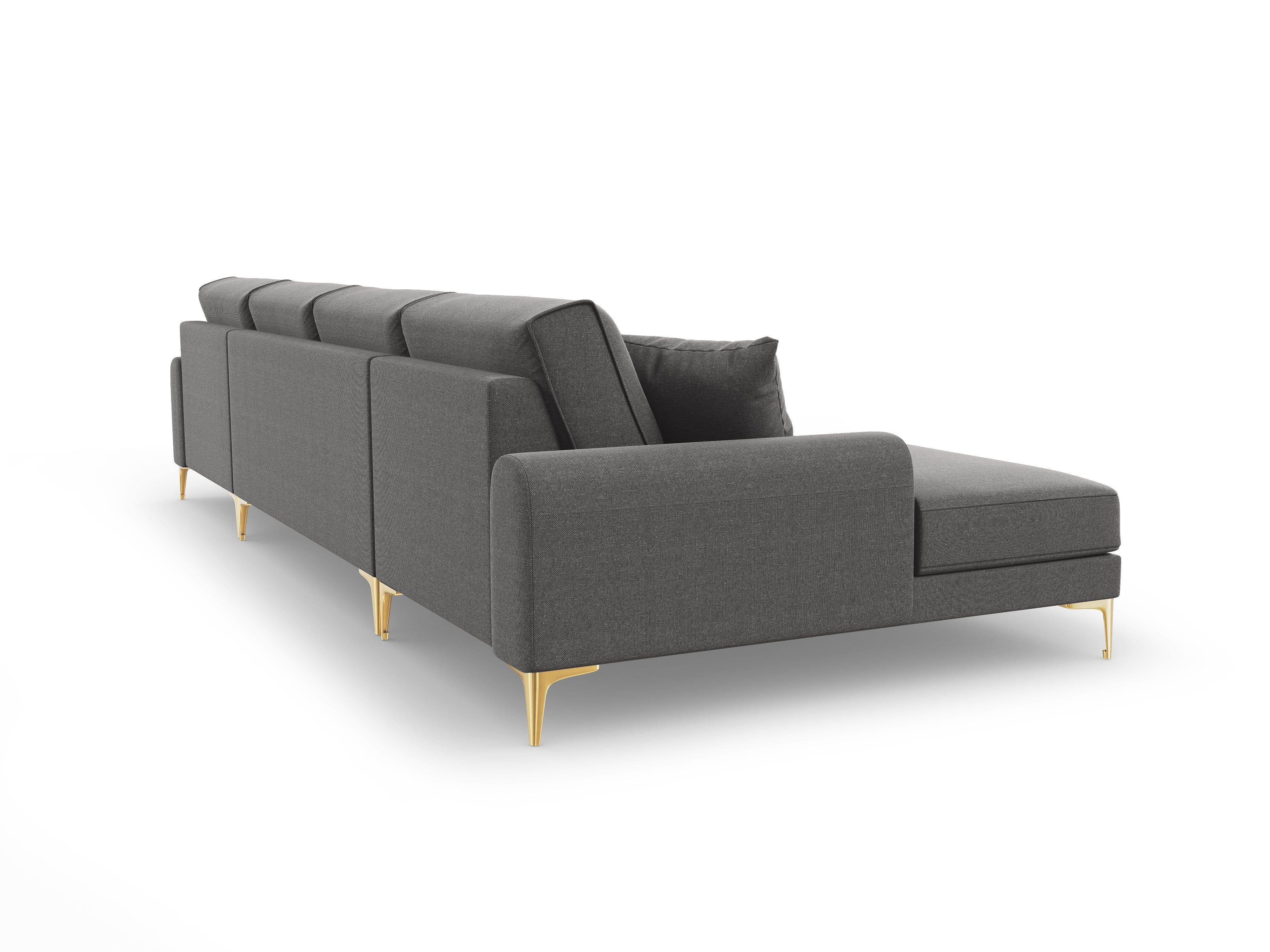 Narożnik w kształcie U MADARA ciemnoszary Mazzini Sofas Eye on Design