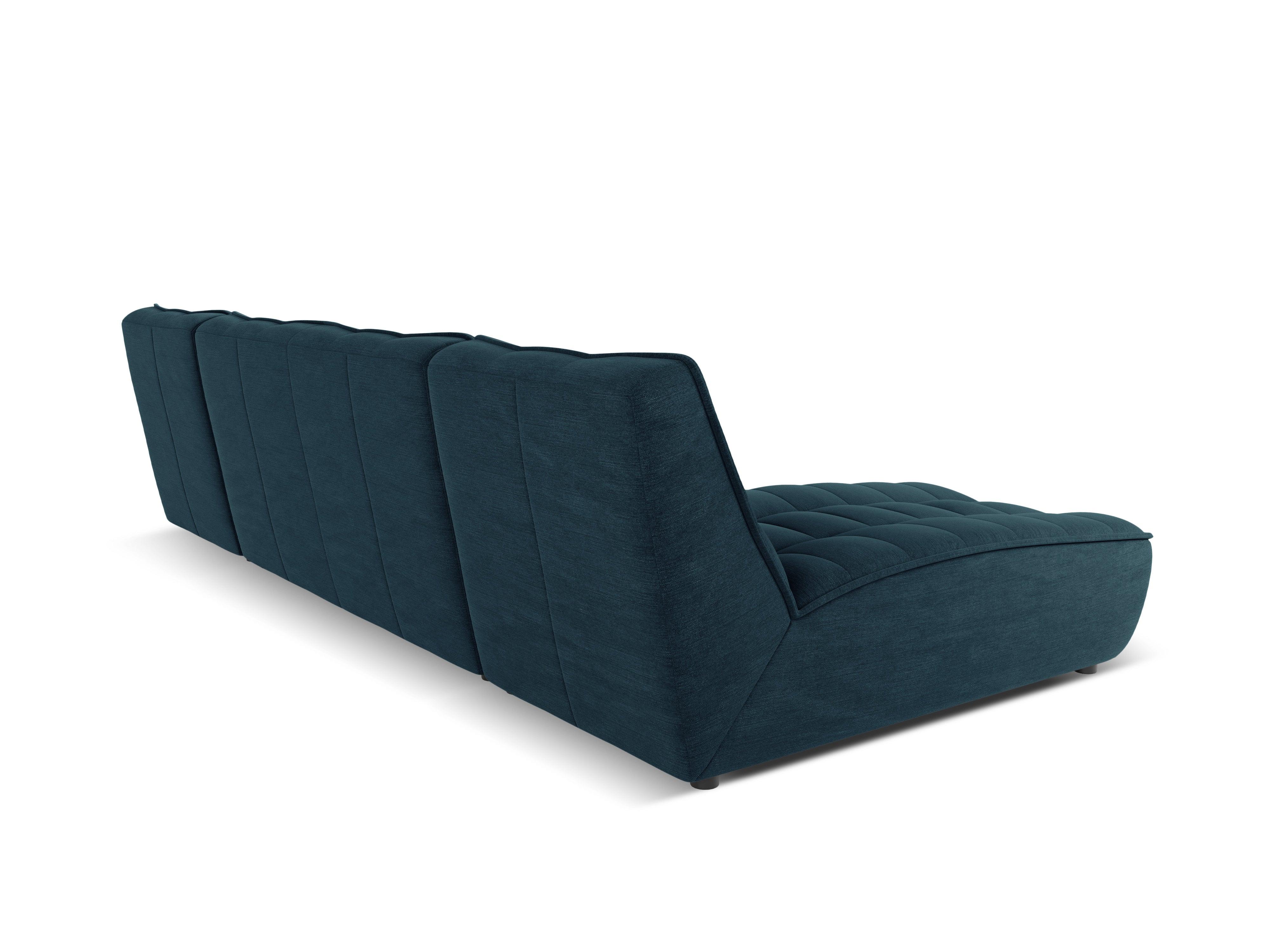 Narożnik w kształcie U MONI granatowy Maison Heritage Eye on Design