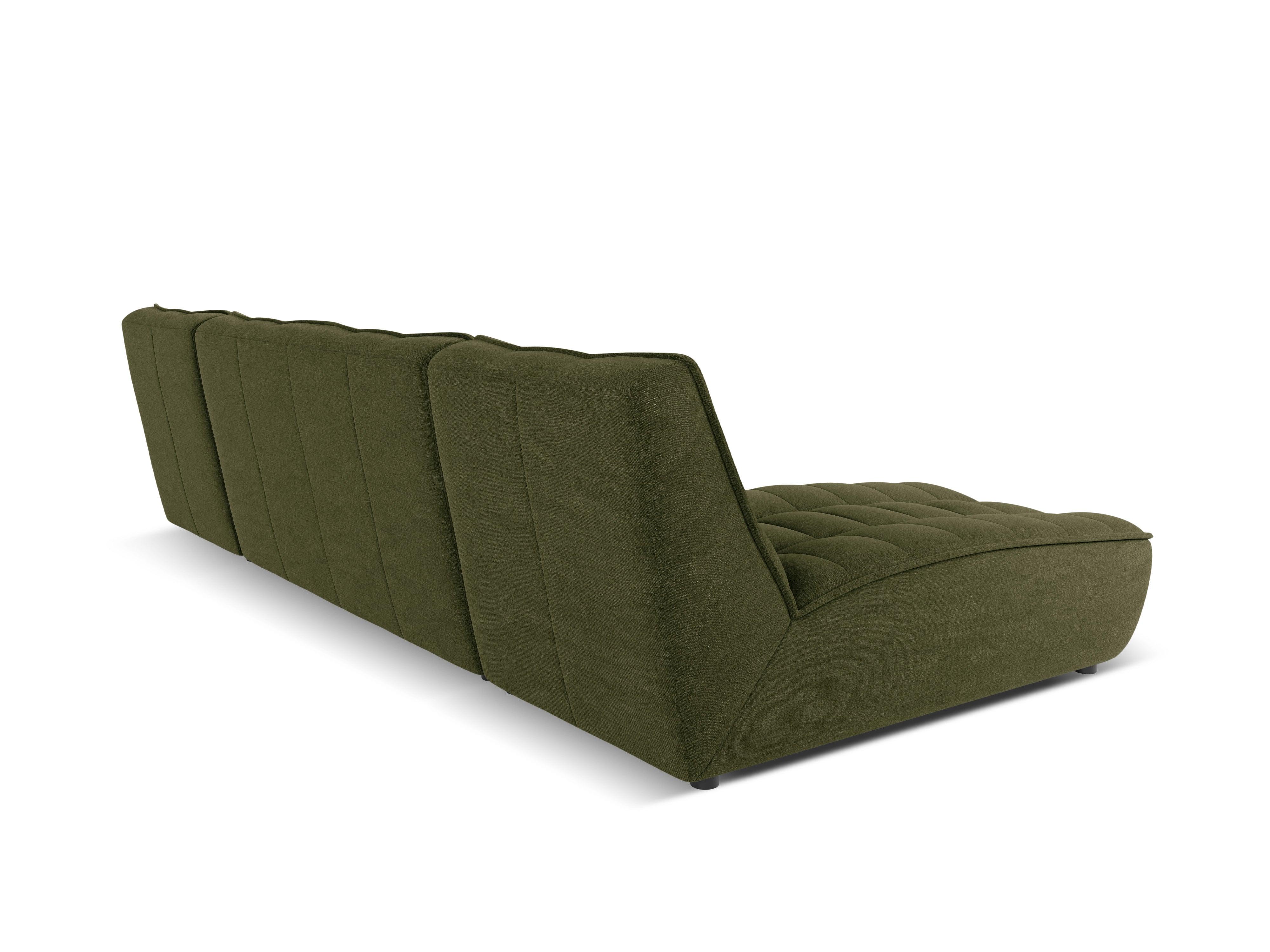 Narożnik w kształcie U MONI zielony Maison Heritage Eye on Design