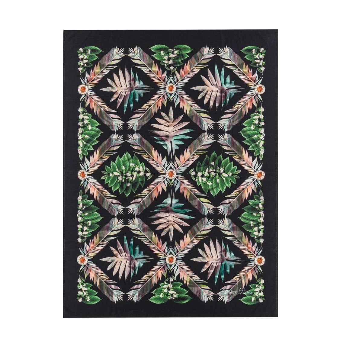 Narzuta FEATHER PARK JAIS wełna z merynosów Christian Lacroix Eye on Design