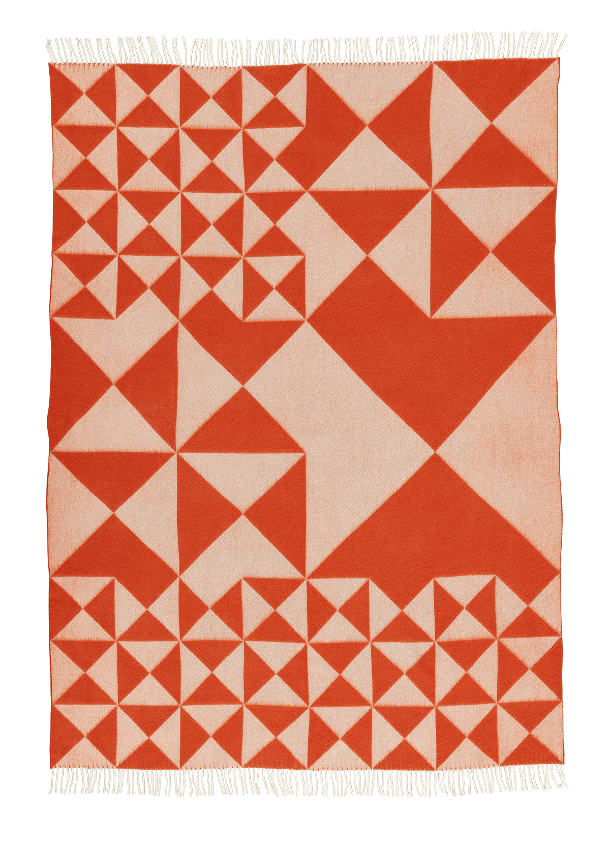 Narzuta MIRROR THROW pomarańczowy Verpan Eye on Design