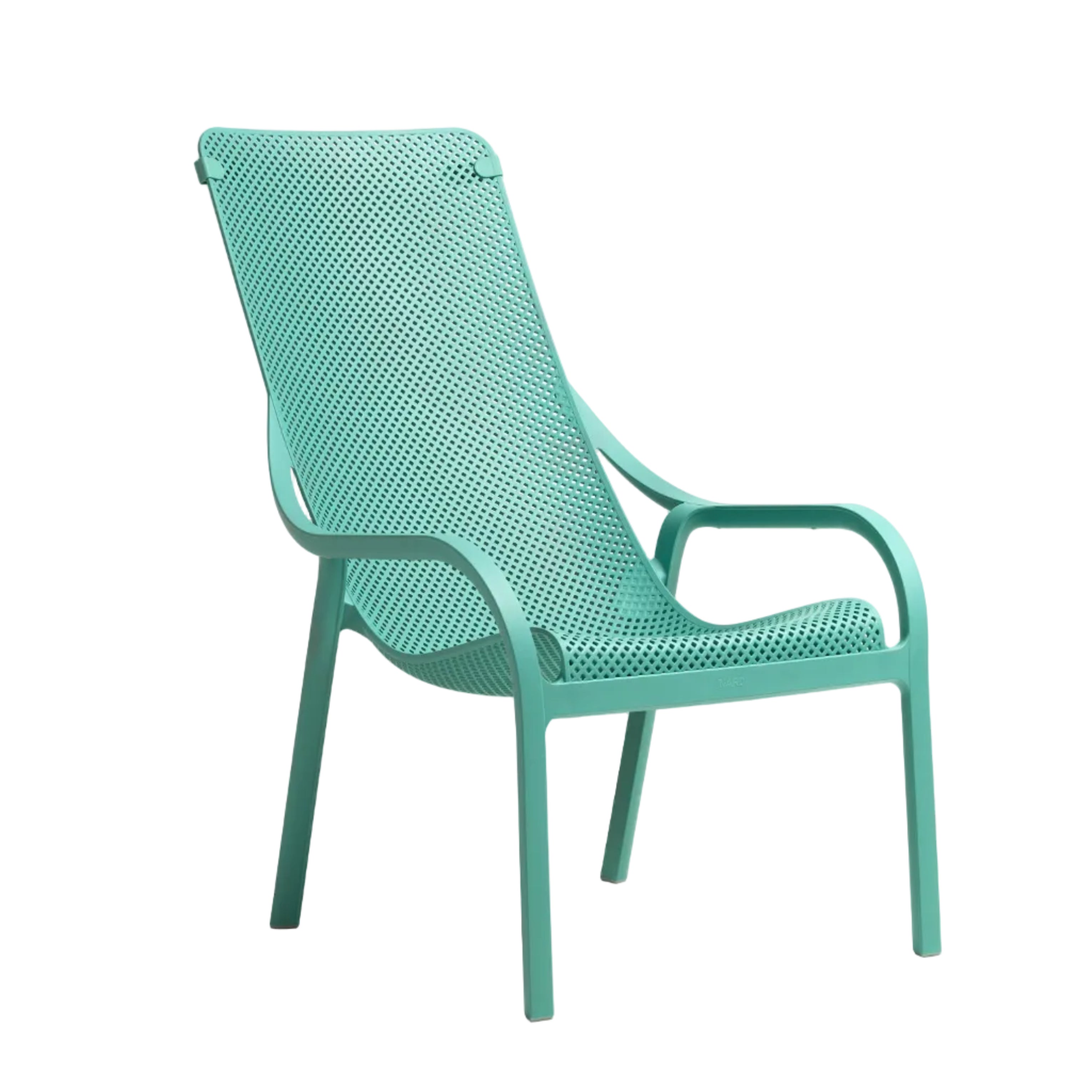 Buitenfauteuil NET turkoois
