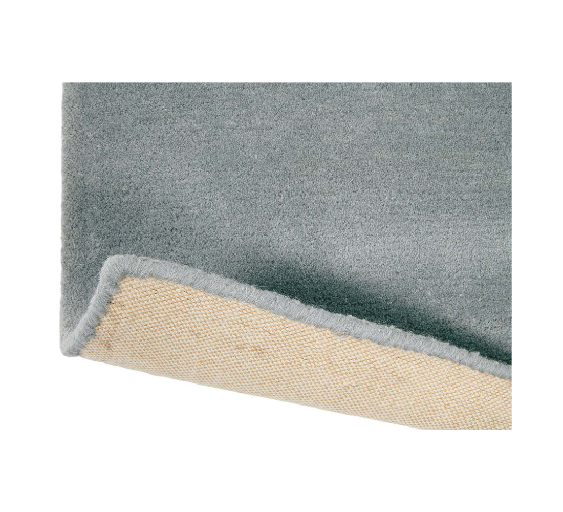 Vloerkleed PLAID GREY blauw