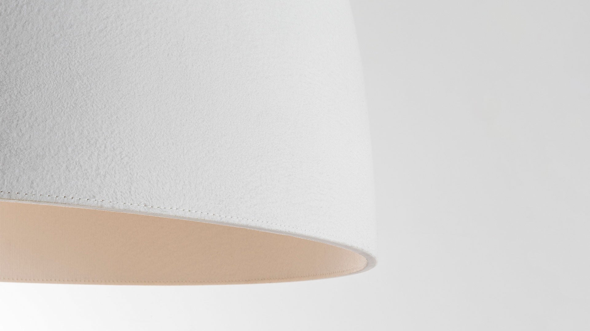 Pendelleuchte NUR ACOUSTIC weiß