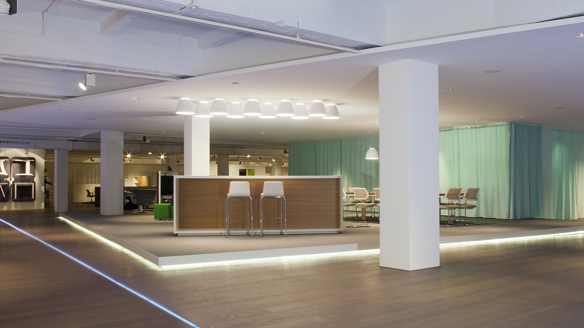 Plafondlamp NUR geanodiseerd aluminium