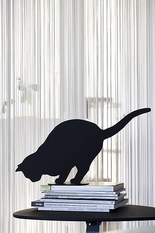 Ombres de Chats Decoratie zwart