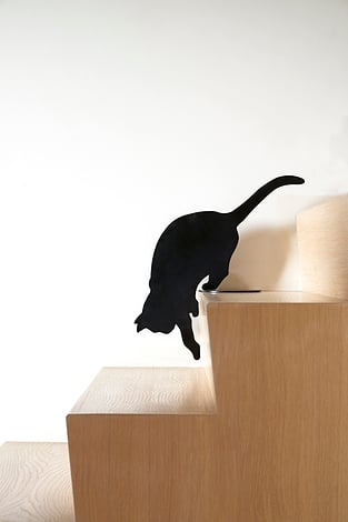Ombres de Chats Decoratie zwart
