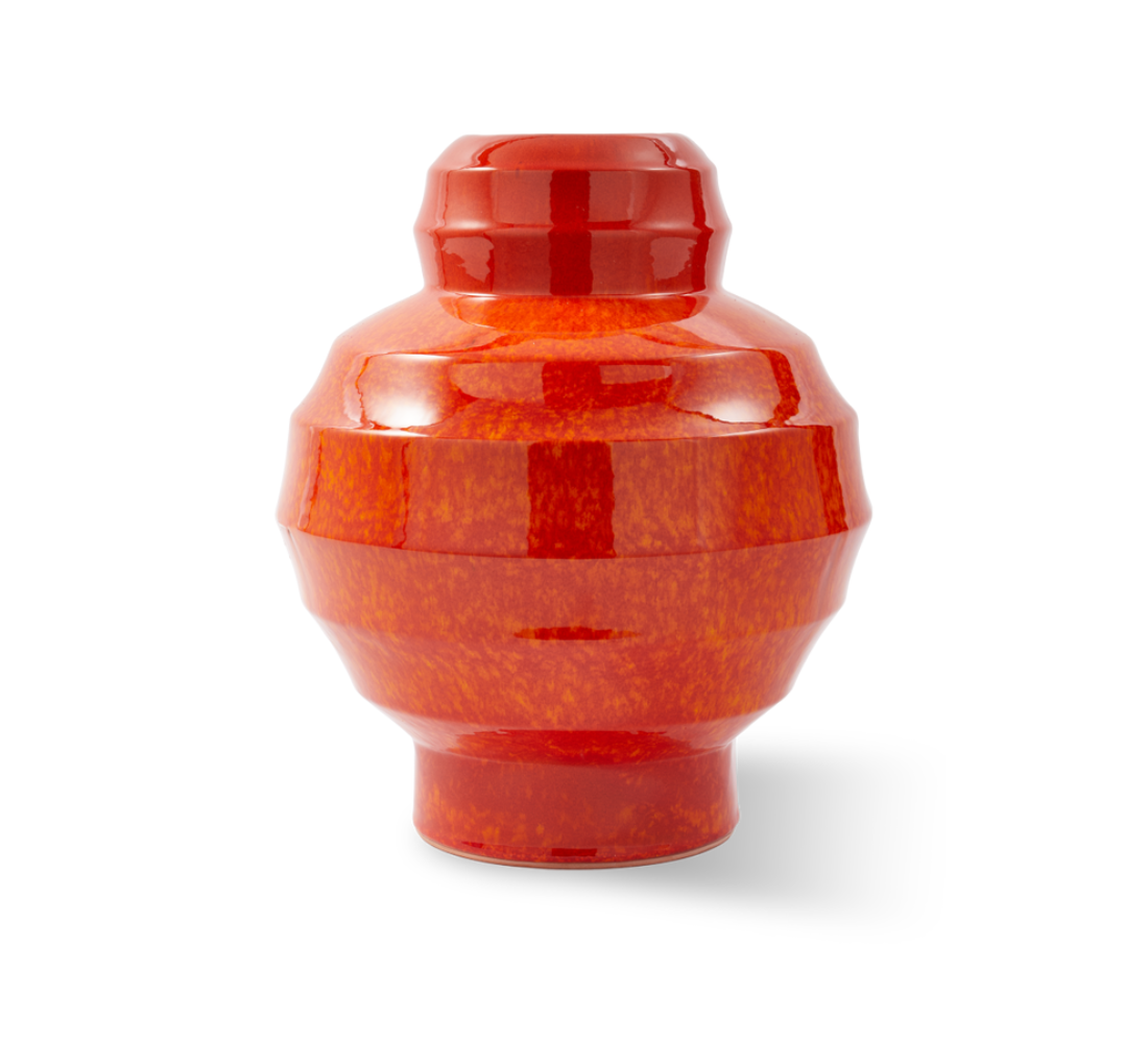 SUMO PLANT POT vase orange