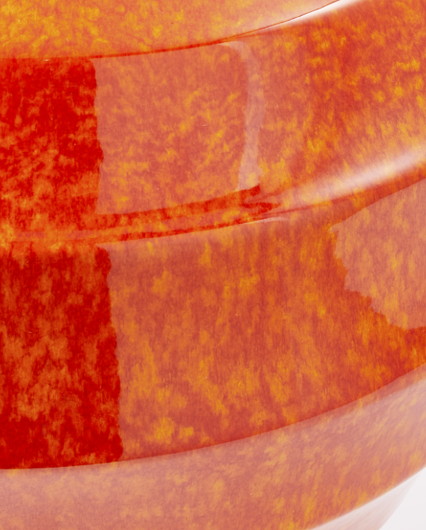 SUMO PLANT POT vase orange