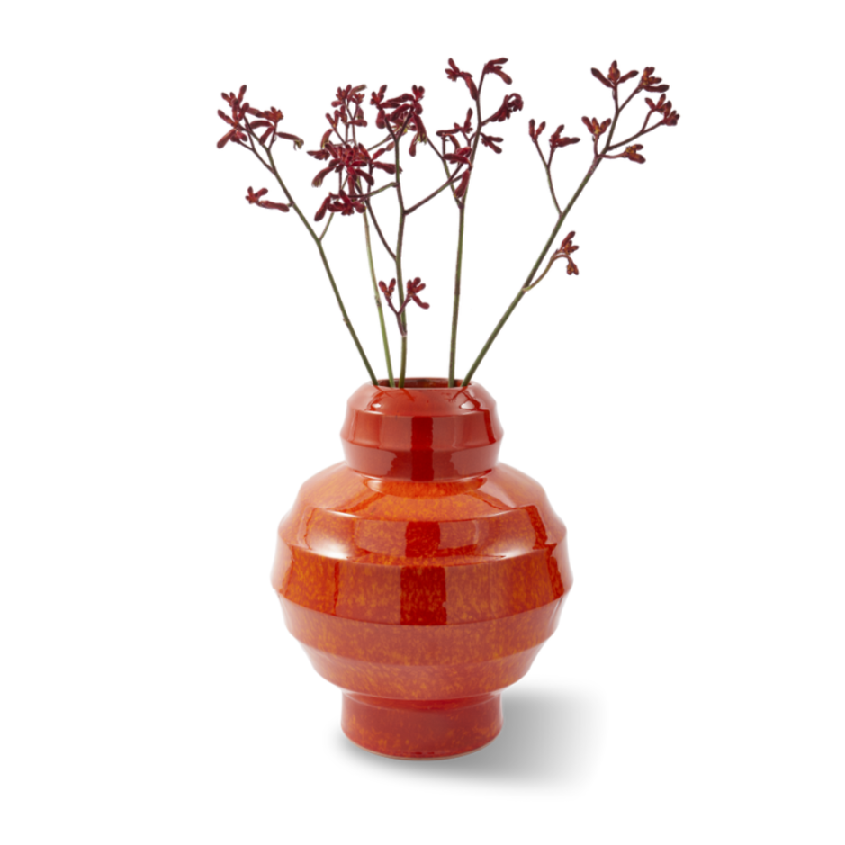 SUMO PLANT POT vase orange