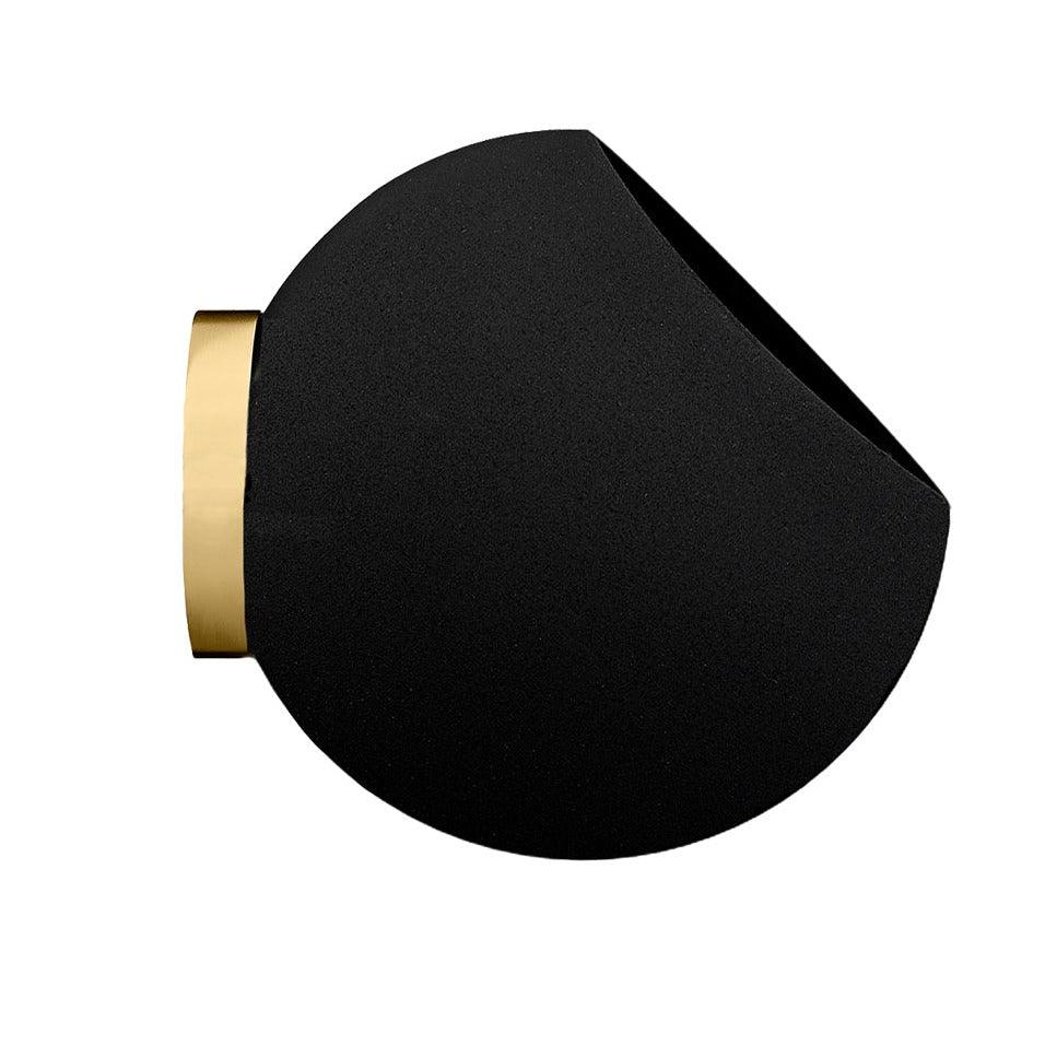 Osłonka ścienna GLOBE czarny AYTM 17 cm Eye on Design