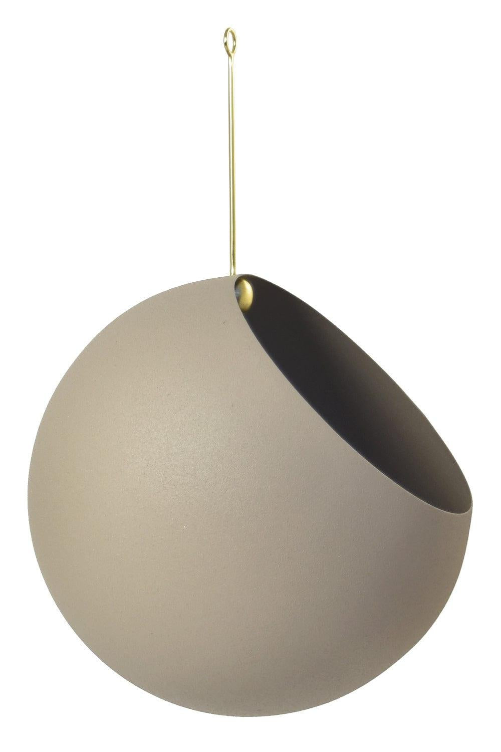 Osłonka wisząca GLOBE taupe AYTM 17 cm Eye on Design