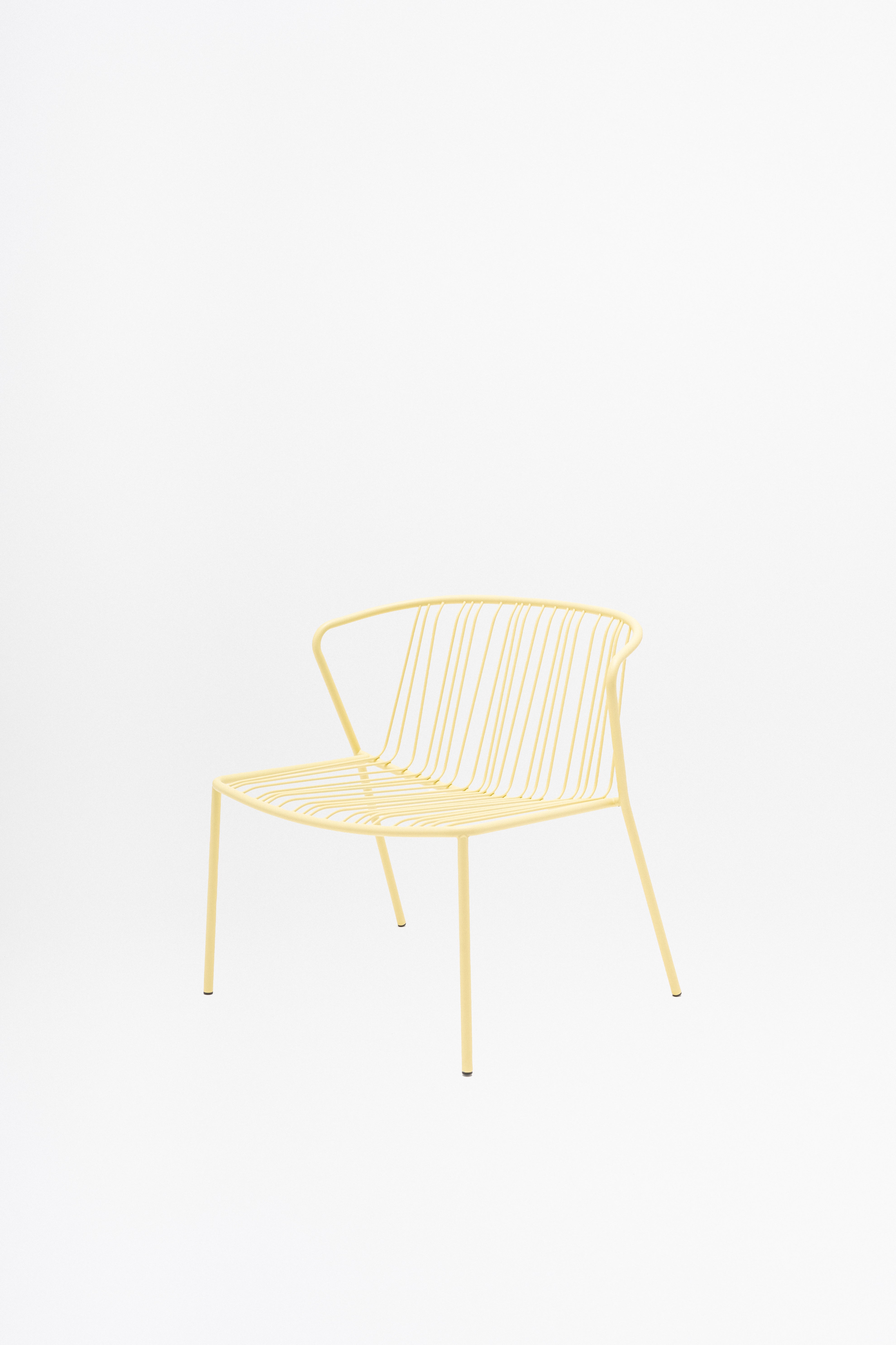 Outdoor armchair bris galvanized steel