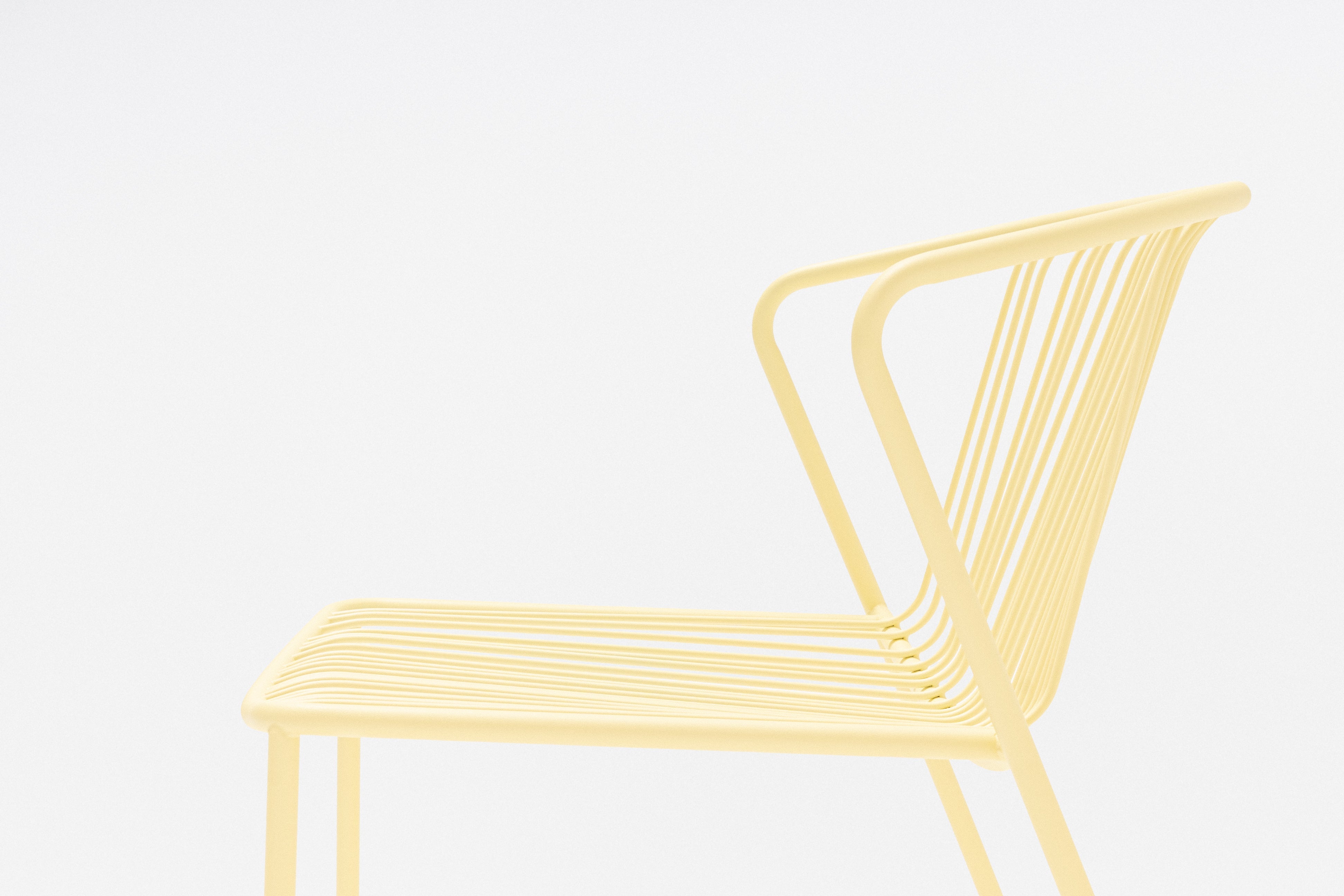 Outdoor armchair bris galvanized steel