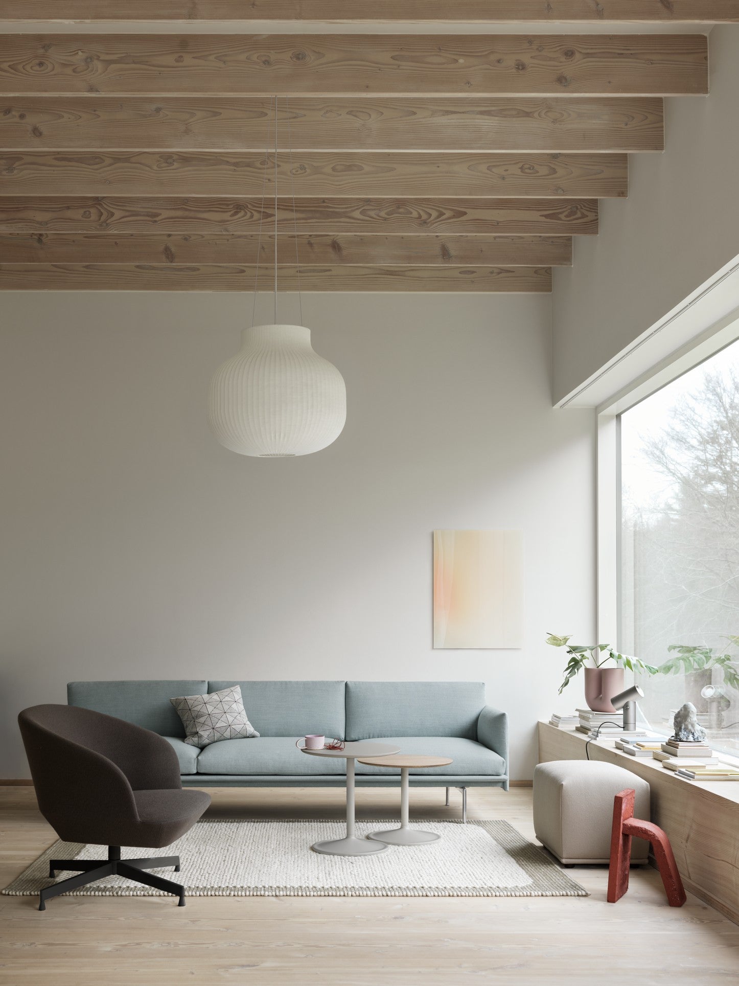 Lampa stołowa BEAM polerowane aluminium