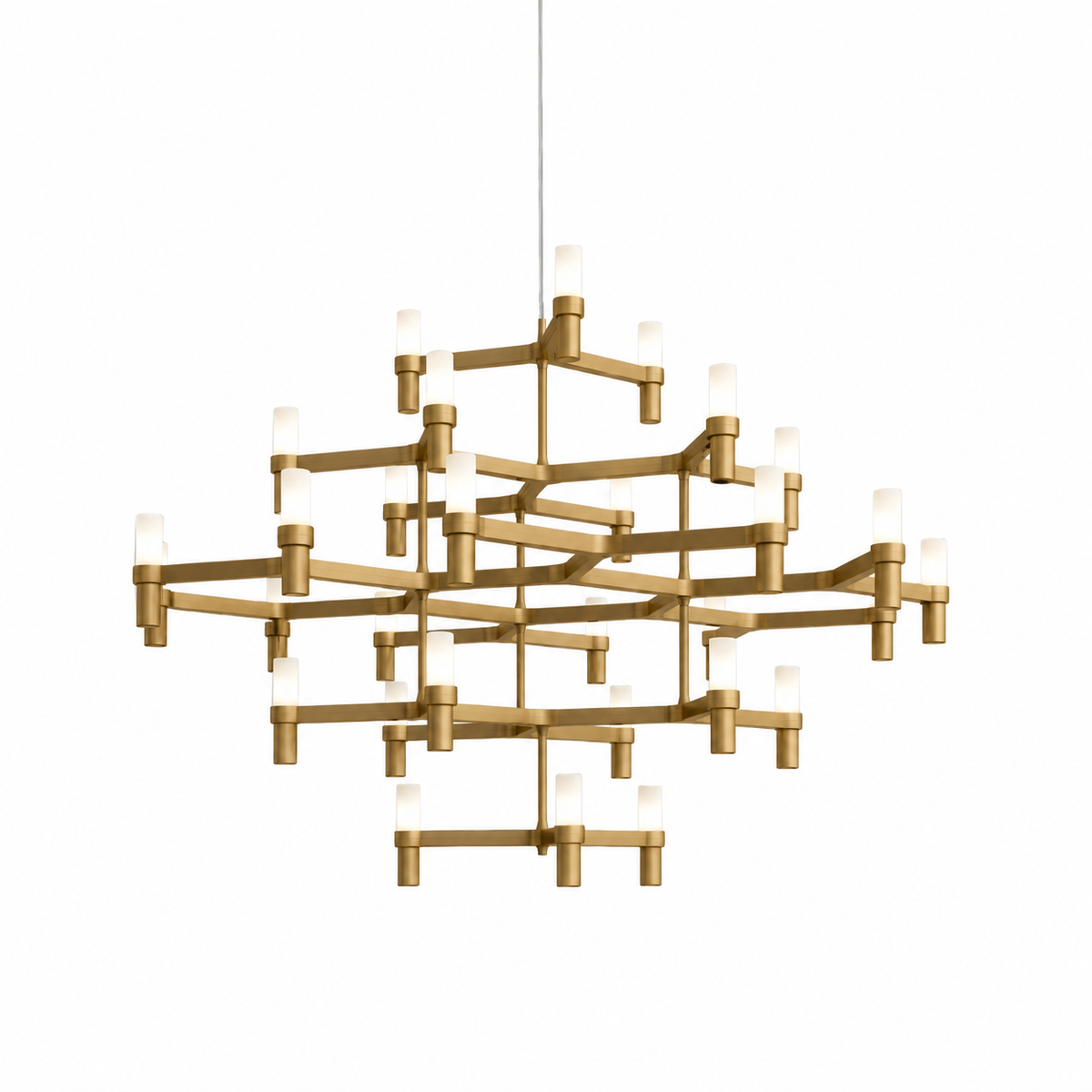 Hanglamp CROWN MAJOR goud
