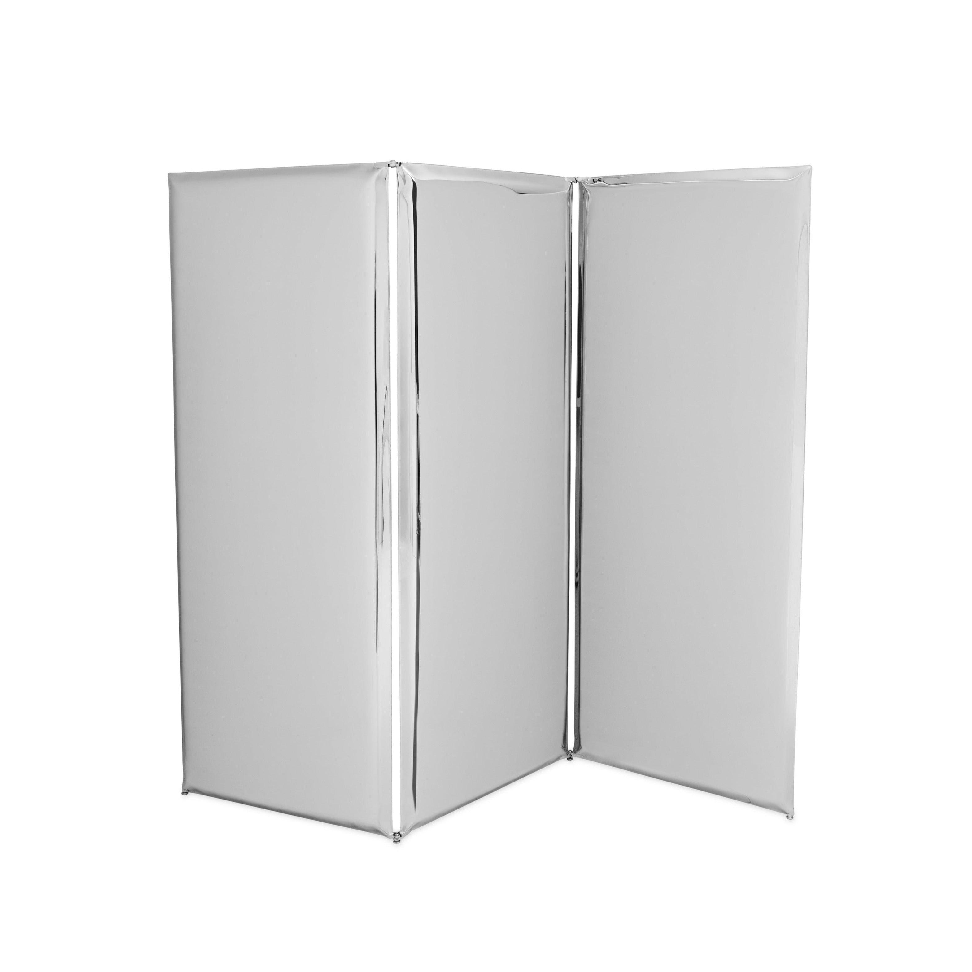 Parawan SONAR MIRROR inox Zieta Studio Eye on Design