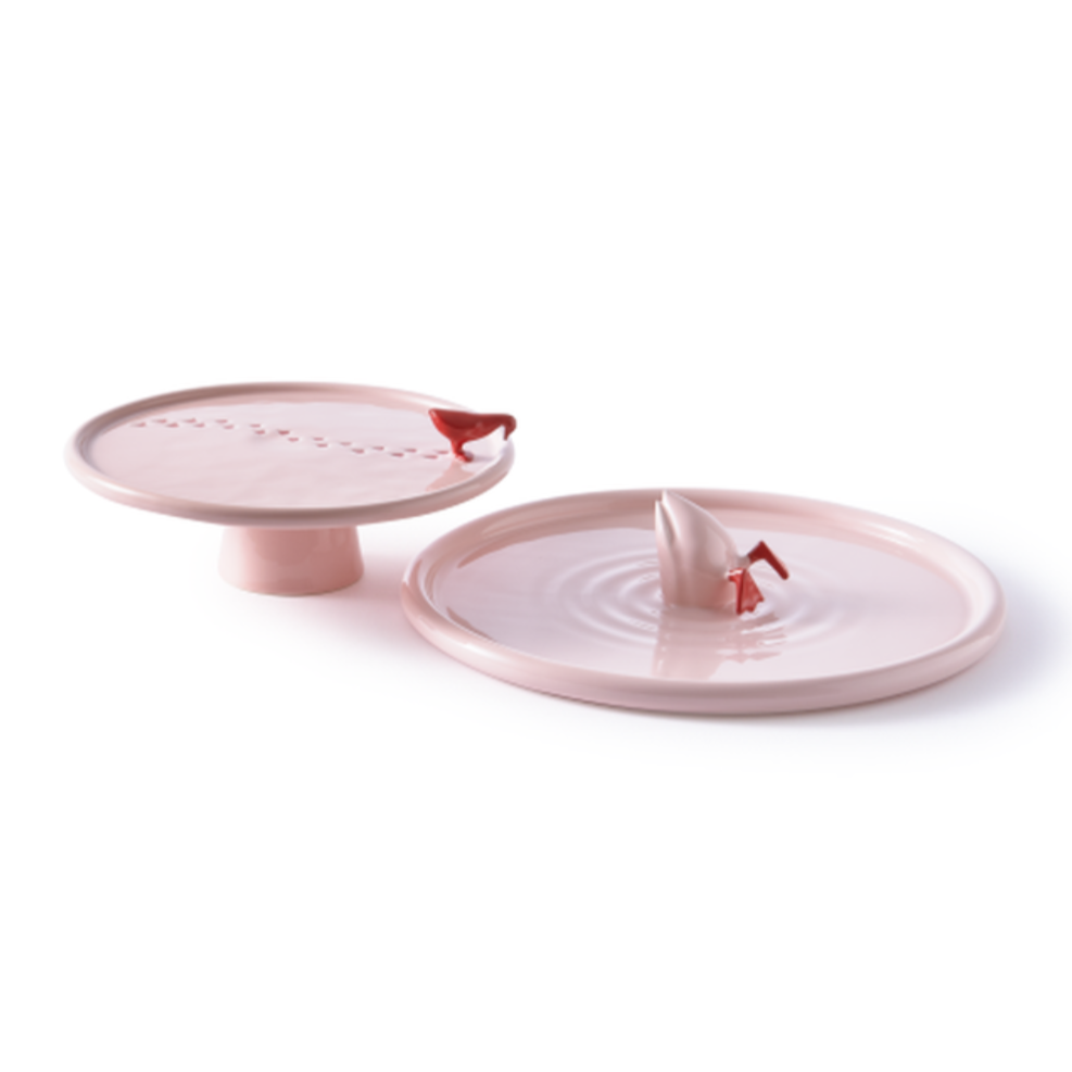 Patera WALKING DUCK light pink
