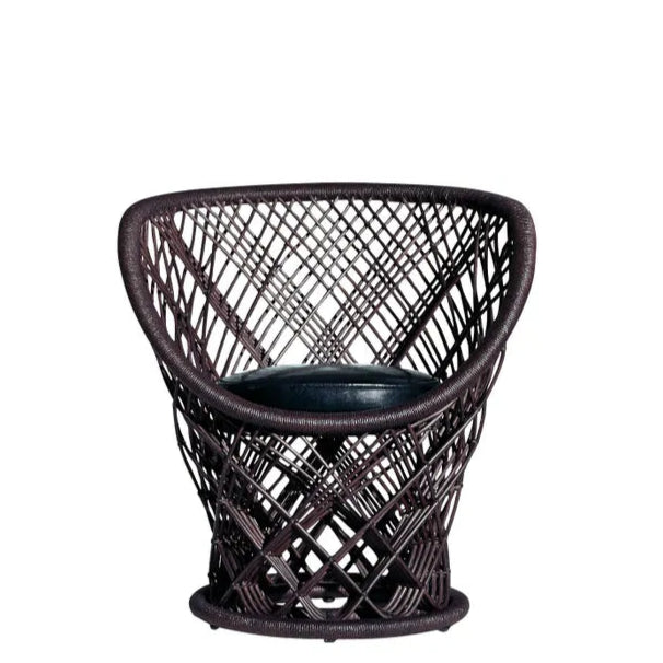 Fotel PAVO REAL brązowy – Driade