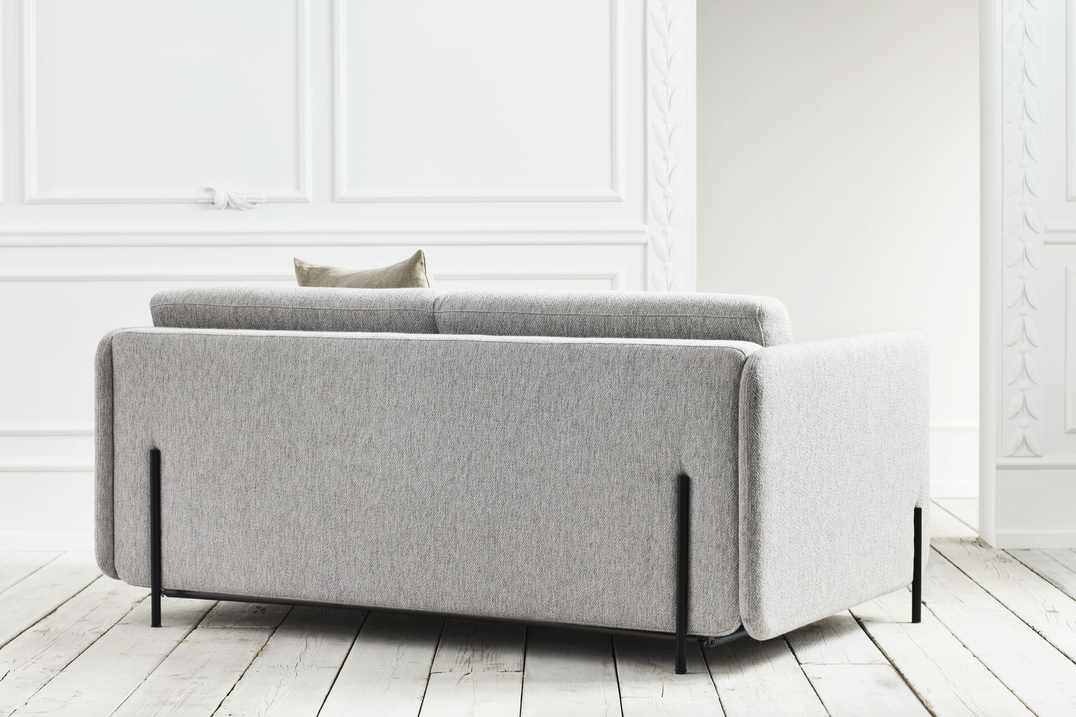Folding sofa of 3rd Pira Steel base