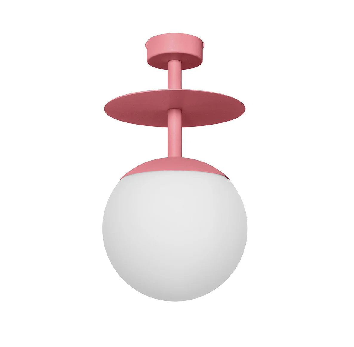 Deckenlampe PLAAT rosa