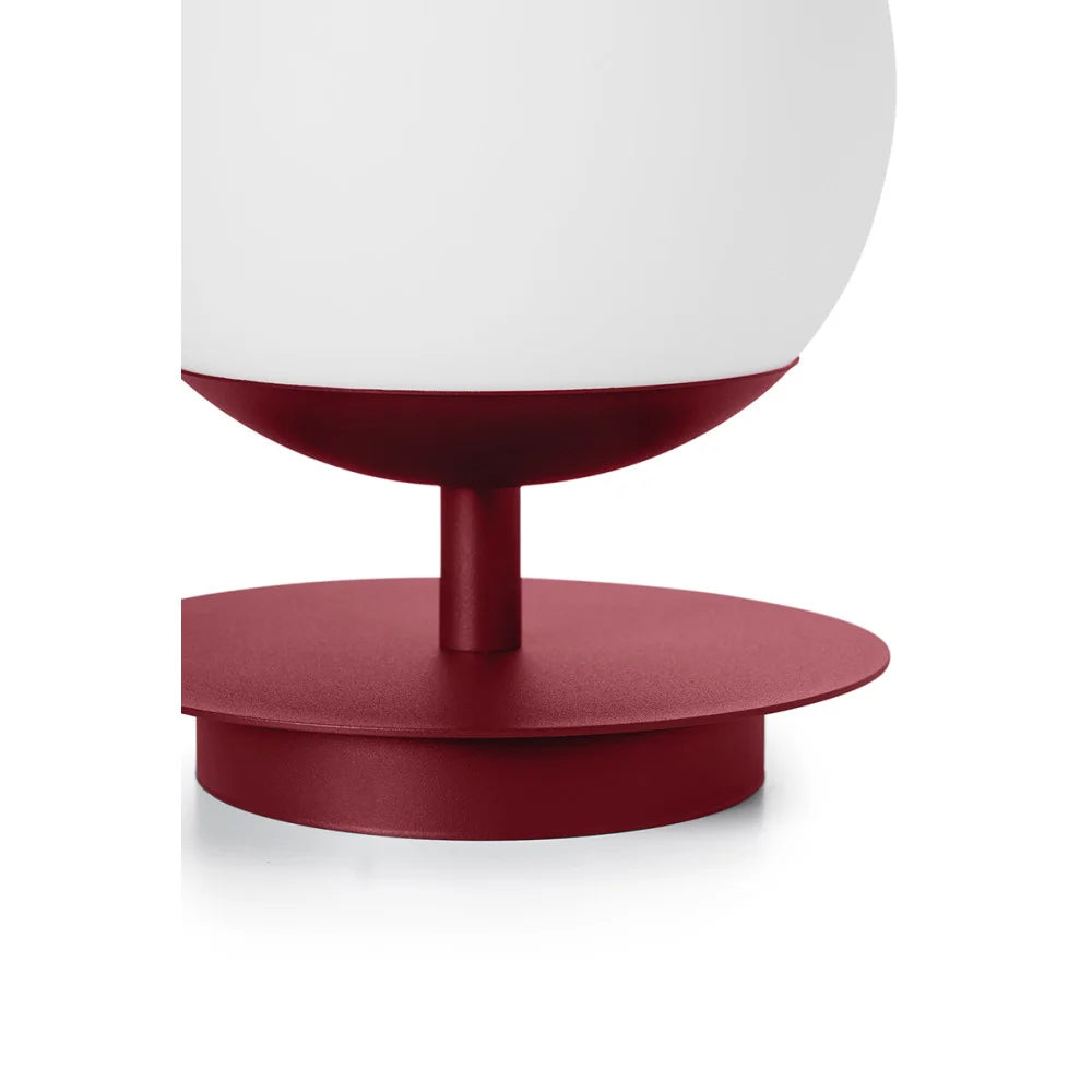 Tafellamp PLAAT bordeauxrood