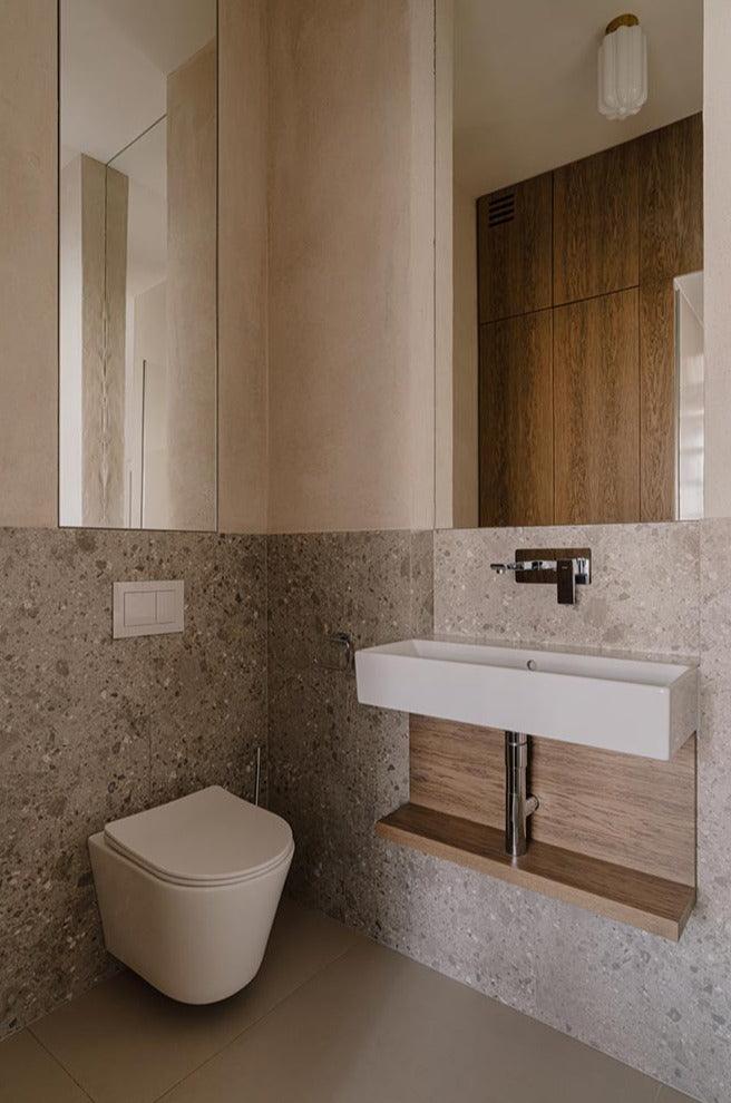 Plafon DECO nikiel – mosiądz