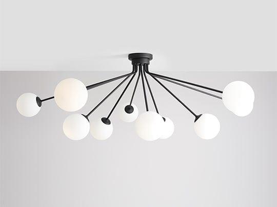 Plafon HOLM BIG czarny Artera Eye on Design