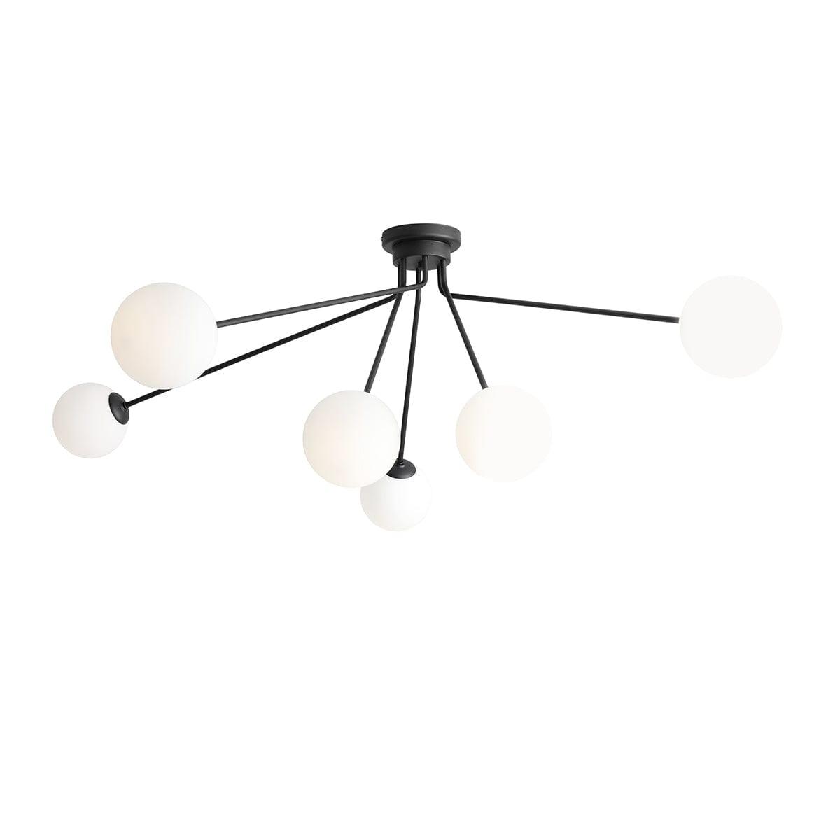 Plafon HOLM HEXA czarny Artera Eye on Design