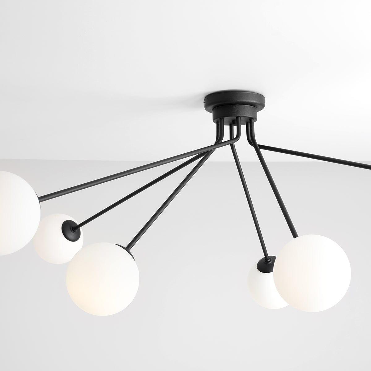 Plafon HOLM HEXA czarny Artera Eye on Design
