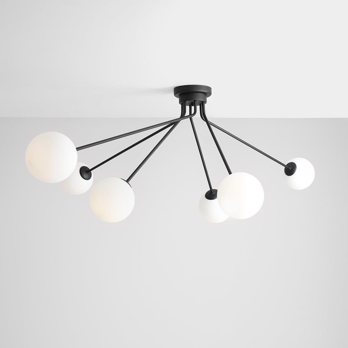 Plafon HOLM HEXA czarny Artera Eye on Design