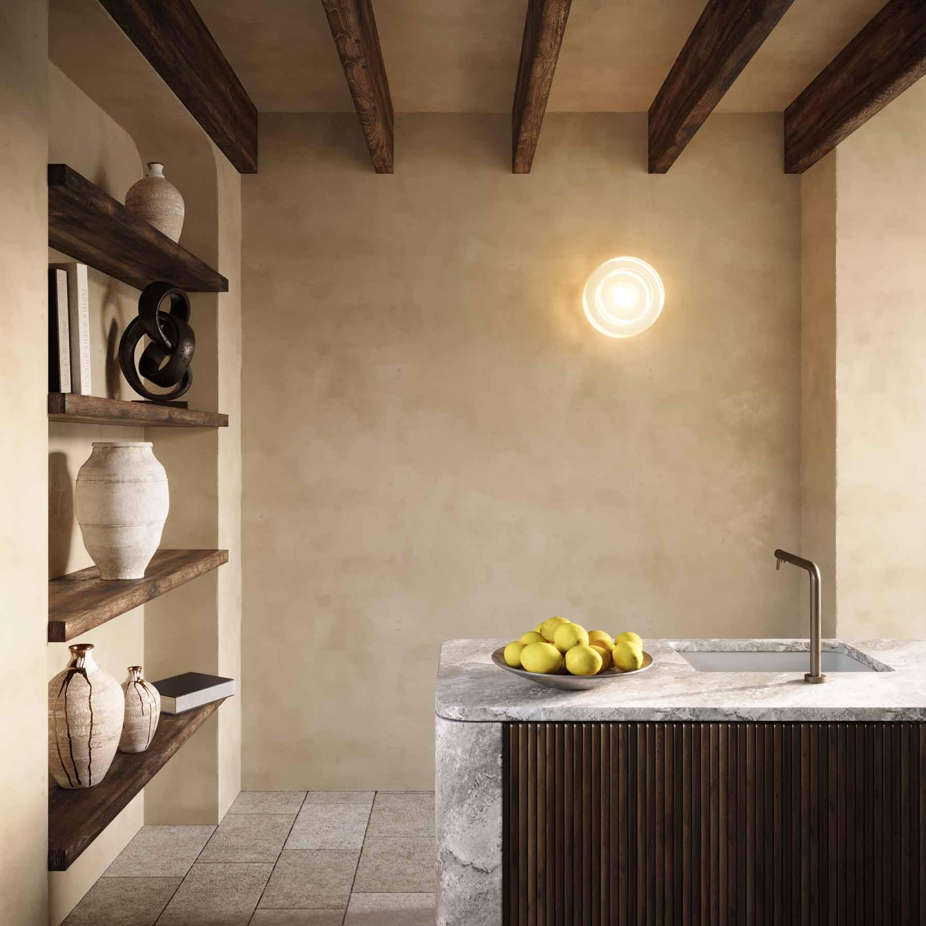 Plafon MÉMOIRE nikiel Embassy Interiors Eye on Design