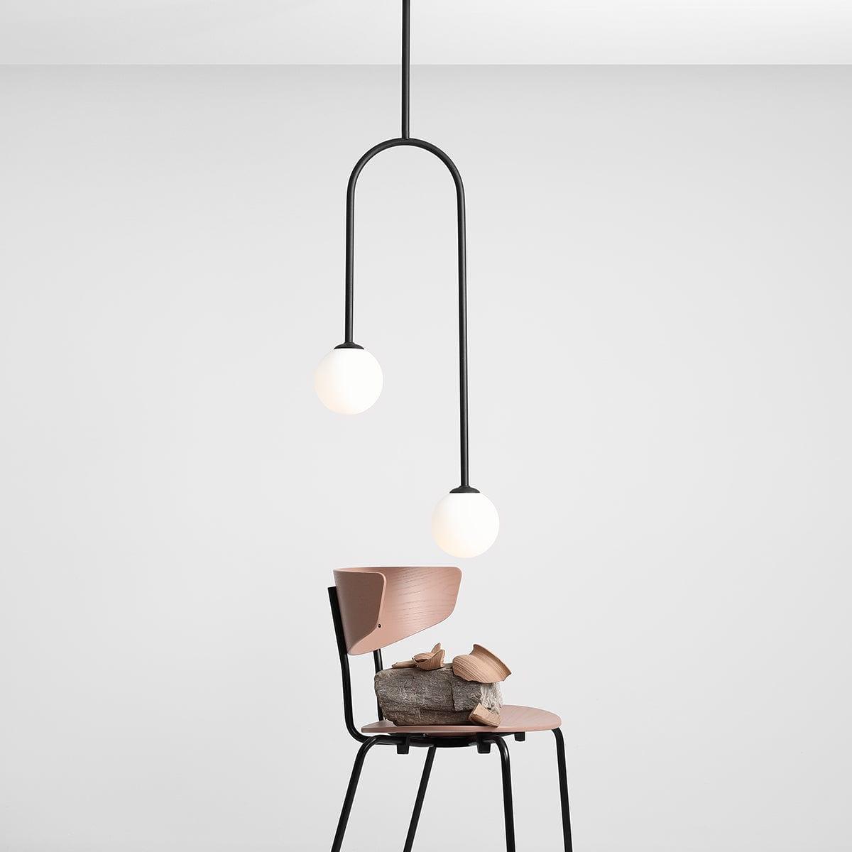 Plafon NAVE DUO czarny Artera Eye on Design