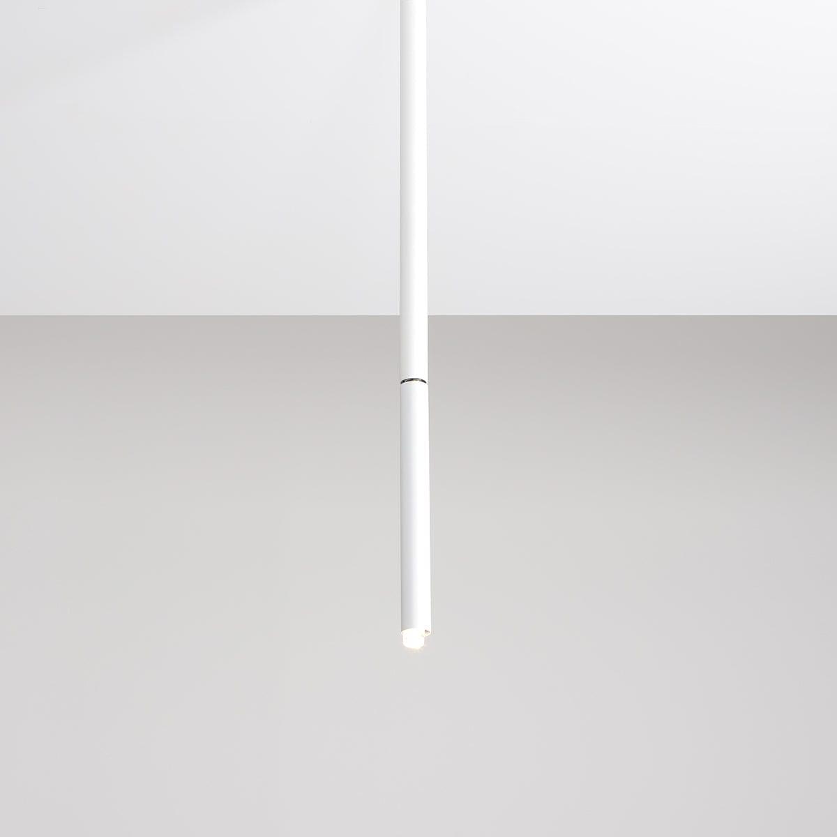 Lampa sufitowa regulowana STICK biały – metal