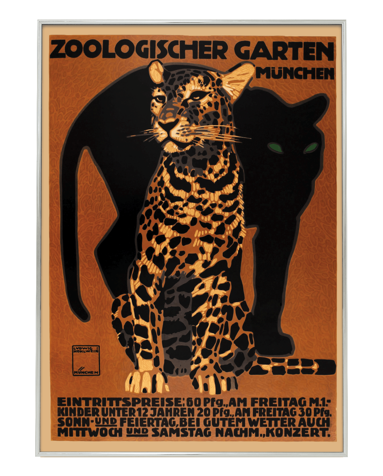 Plakat ZOOLOGISCHER GARTEN Eye on Design Eye on Design