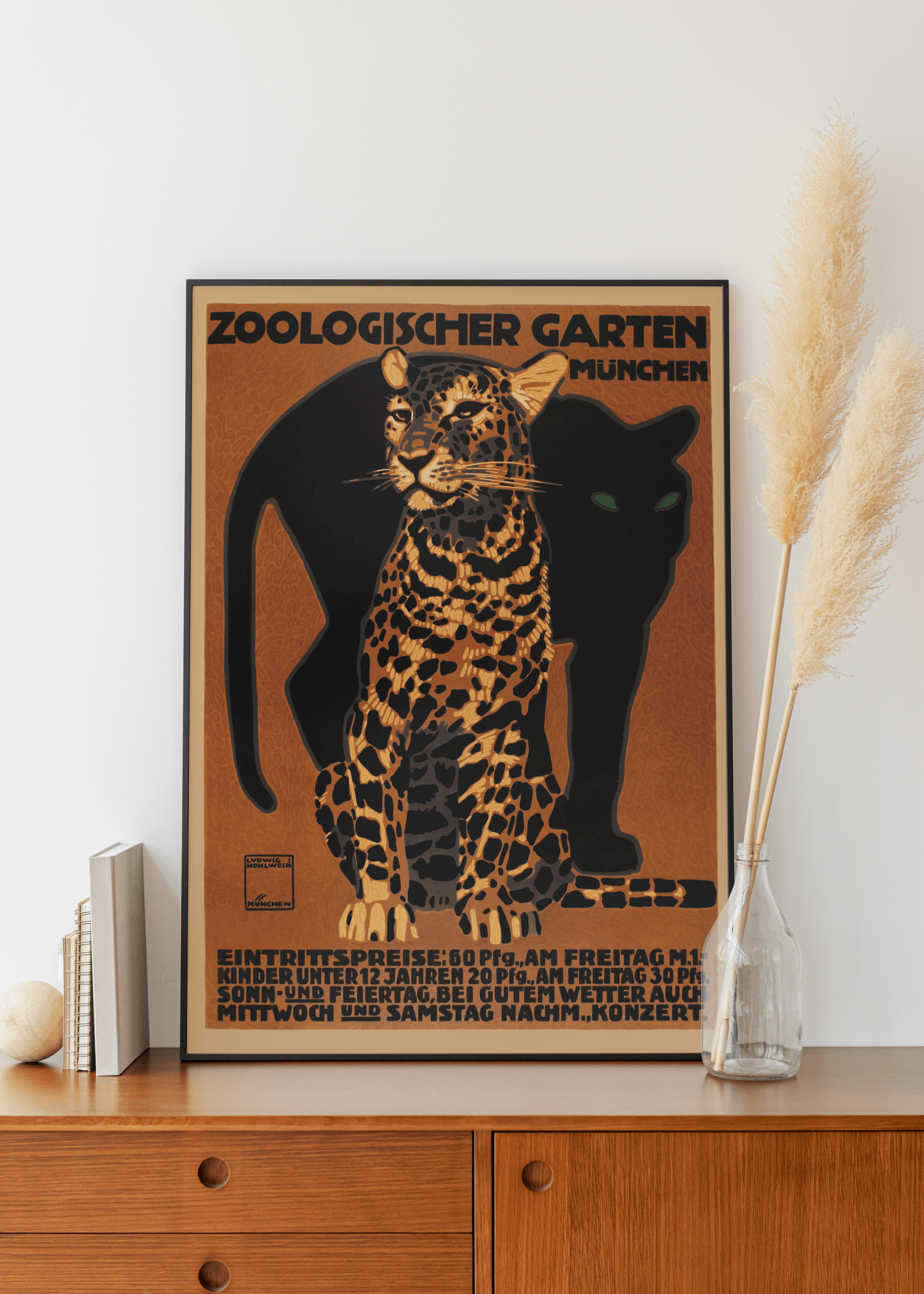 Plakat ZOOLOGISCHER GARTEN Eye on Design Eye on Design