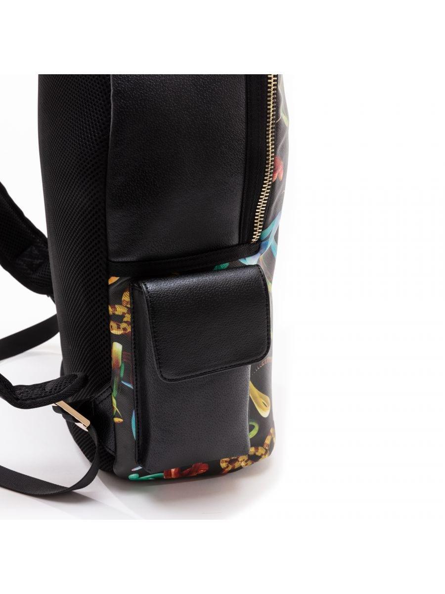 Plecak SNAKES czarny Seletti Eye on Design