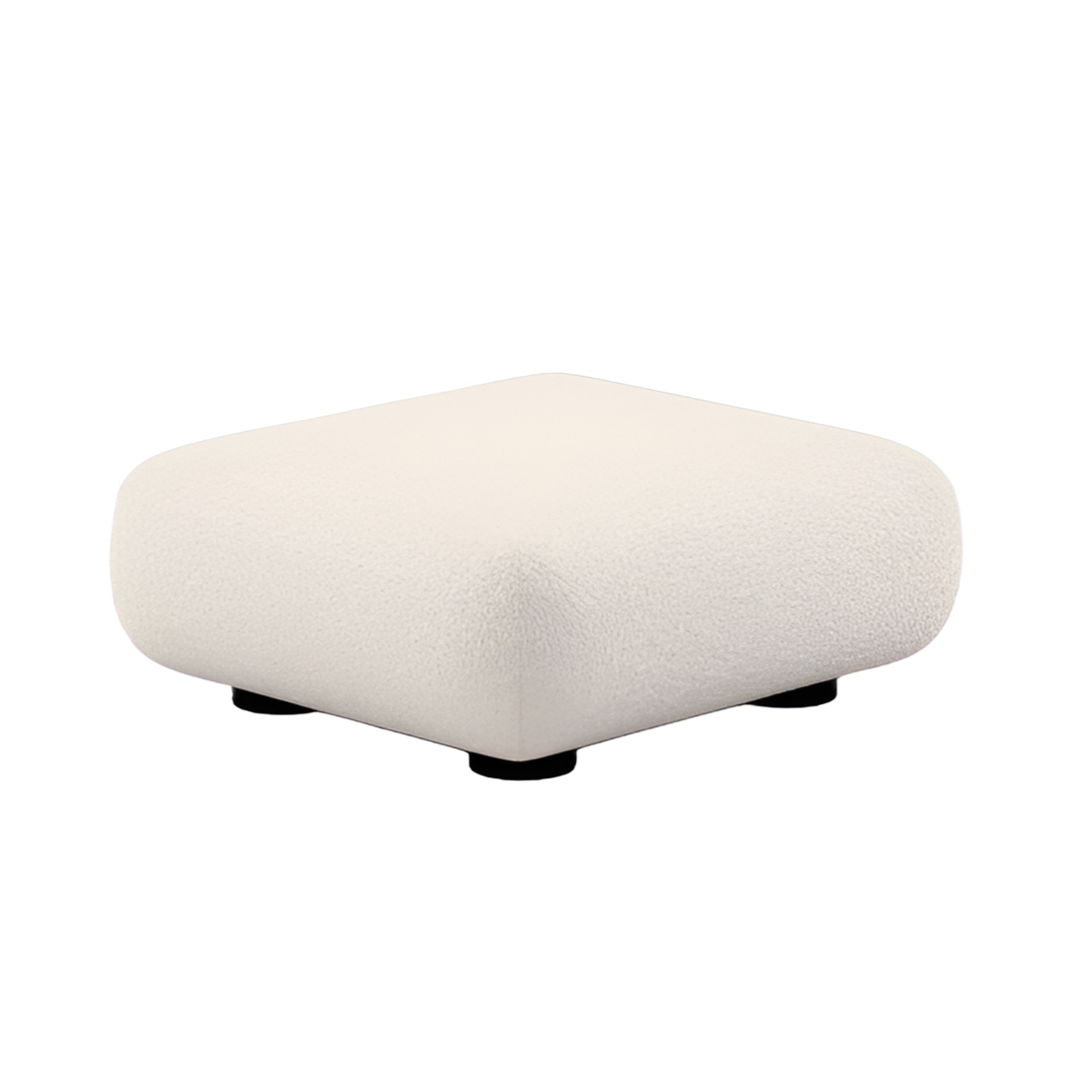 Polsterte, pralle Ottomane